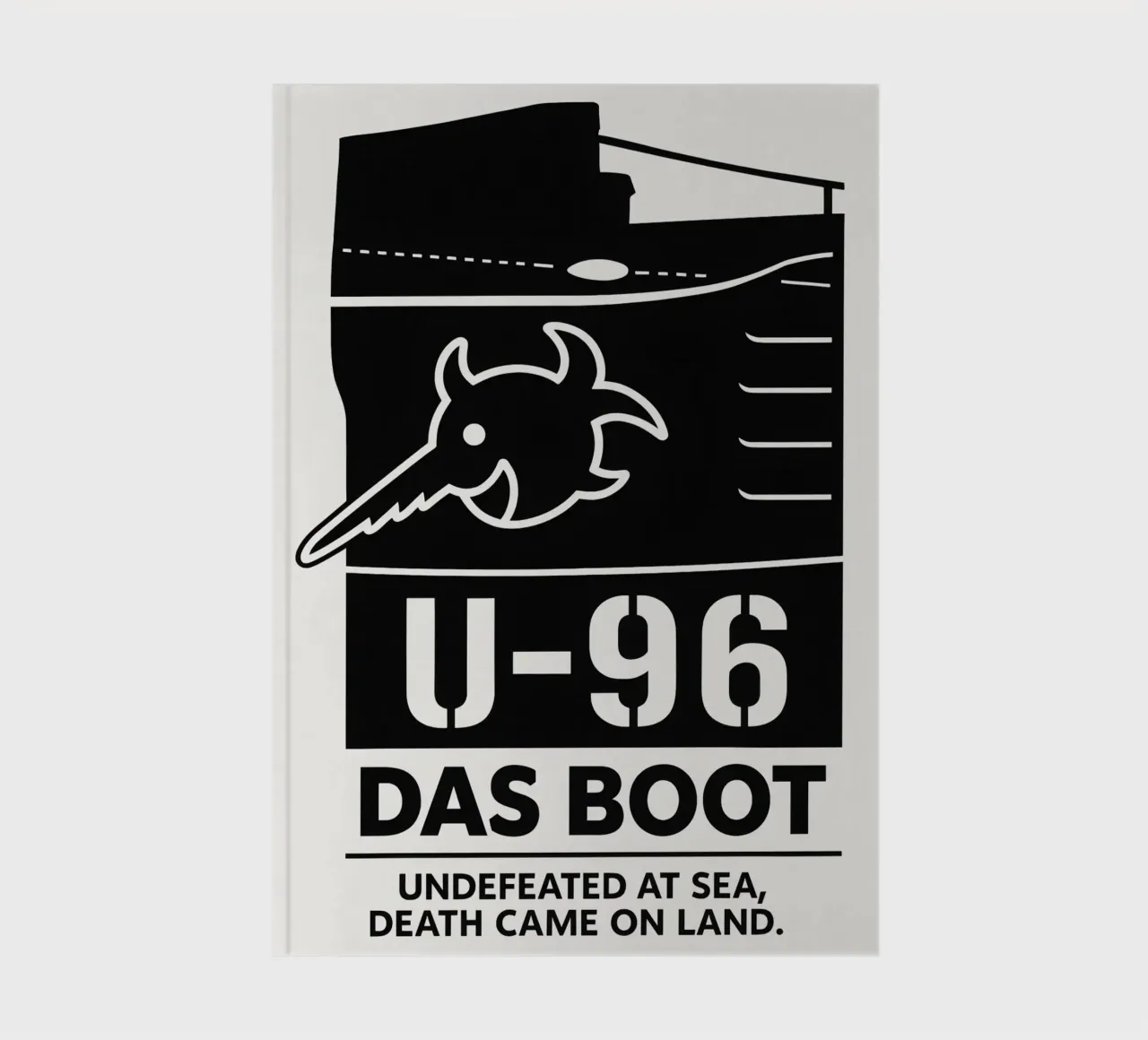 Das Boot Print notebook by MoviesArt