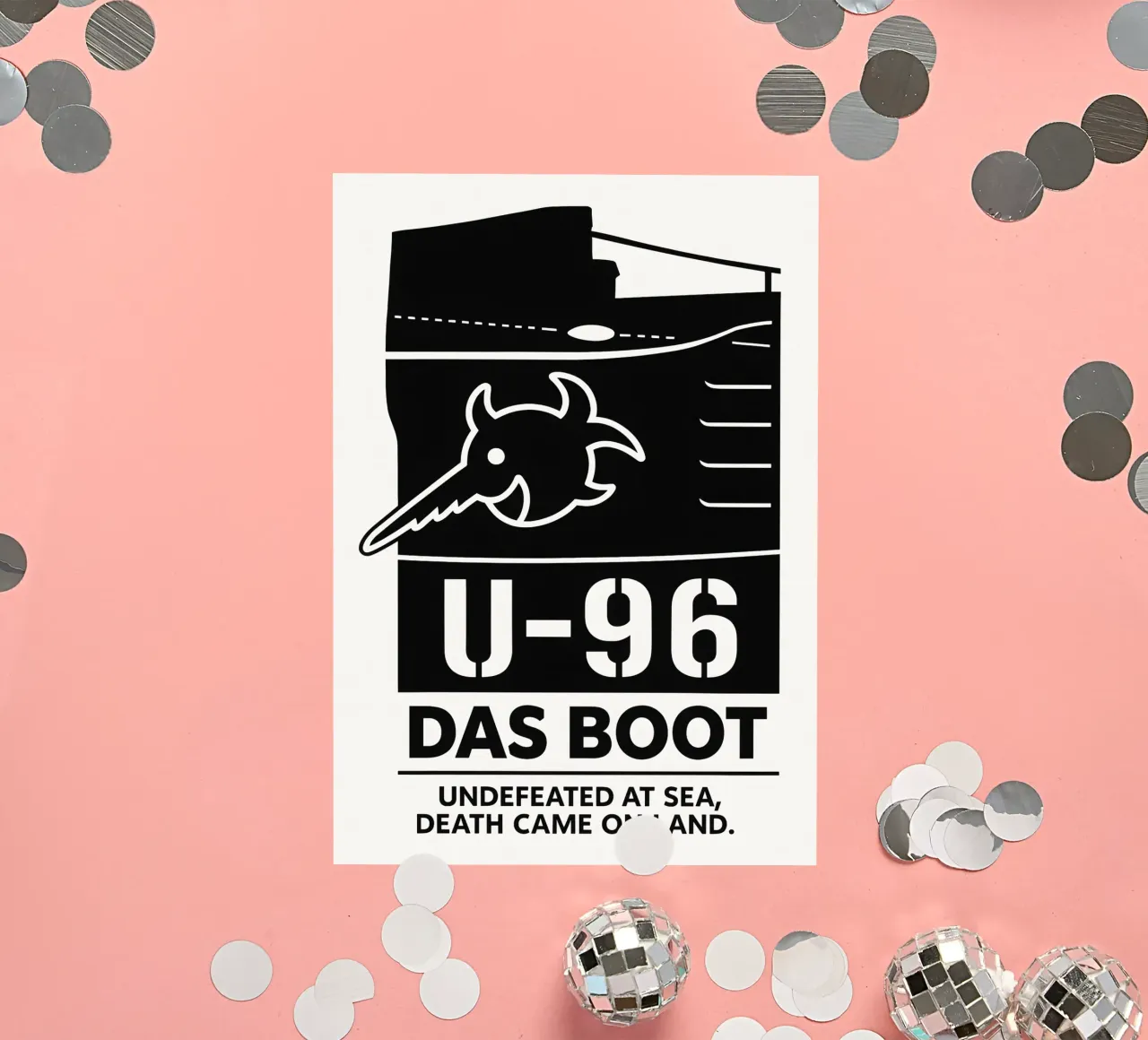 Das Boot Print adesivo da MoviesArt