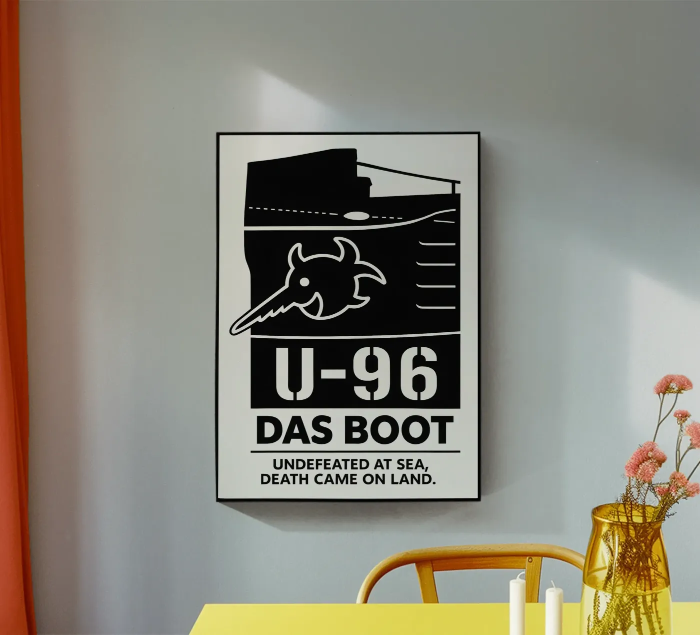 Das Boot Print acryl van MoviesArt