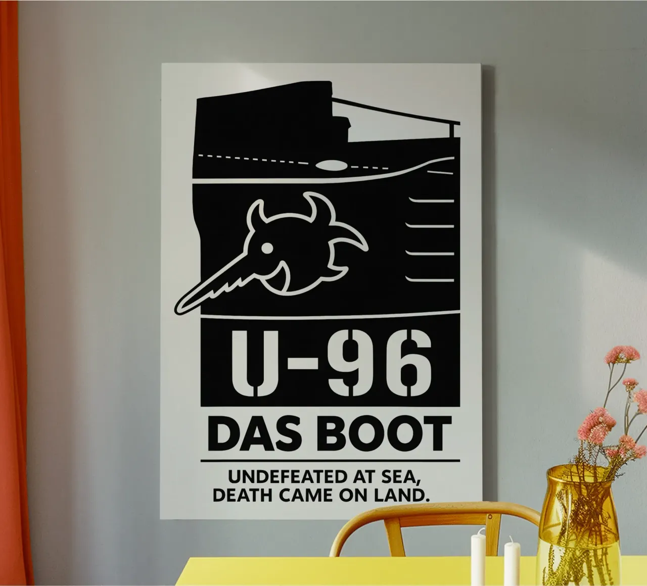 Das Boot Print canvas by MoviesArt