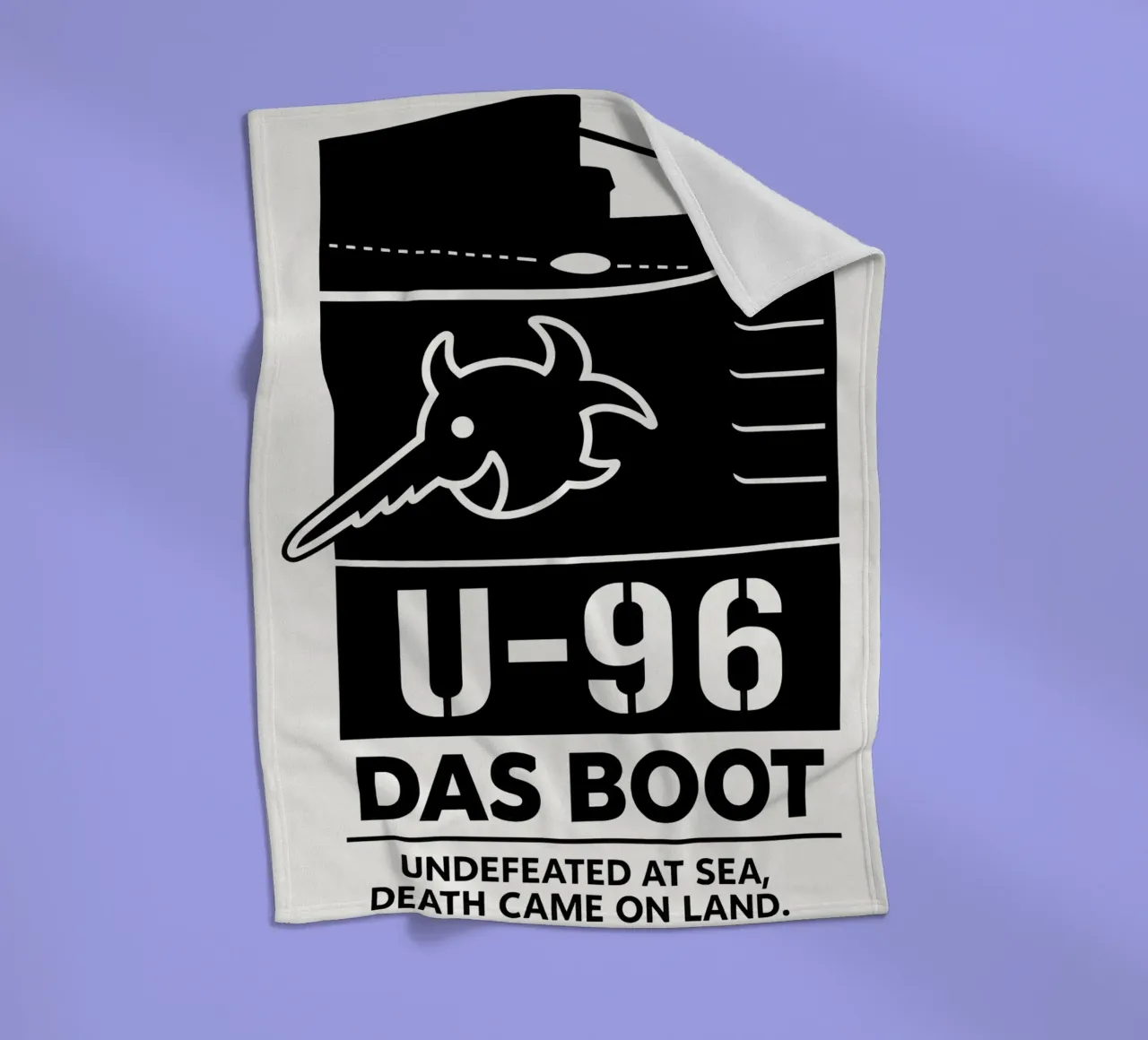 Das Boot Print coperta in pile da MoviesArt