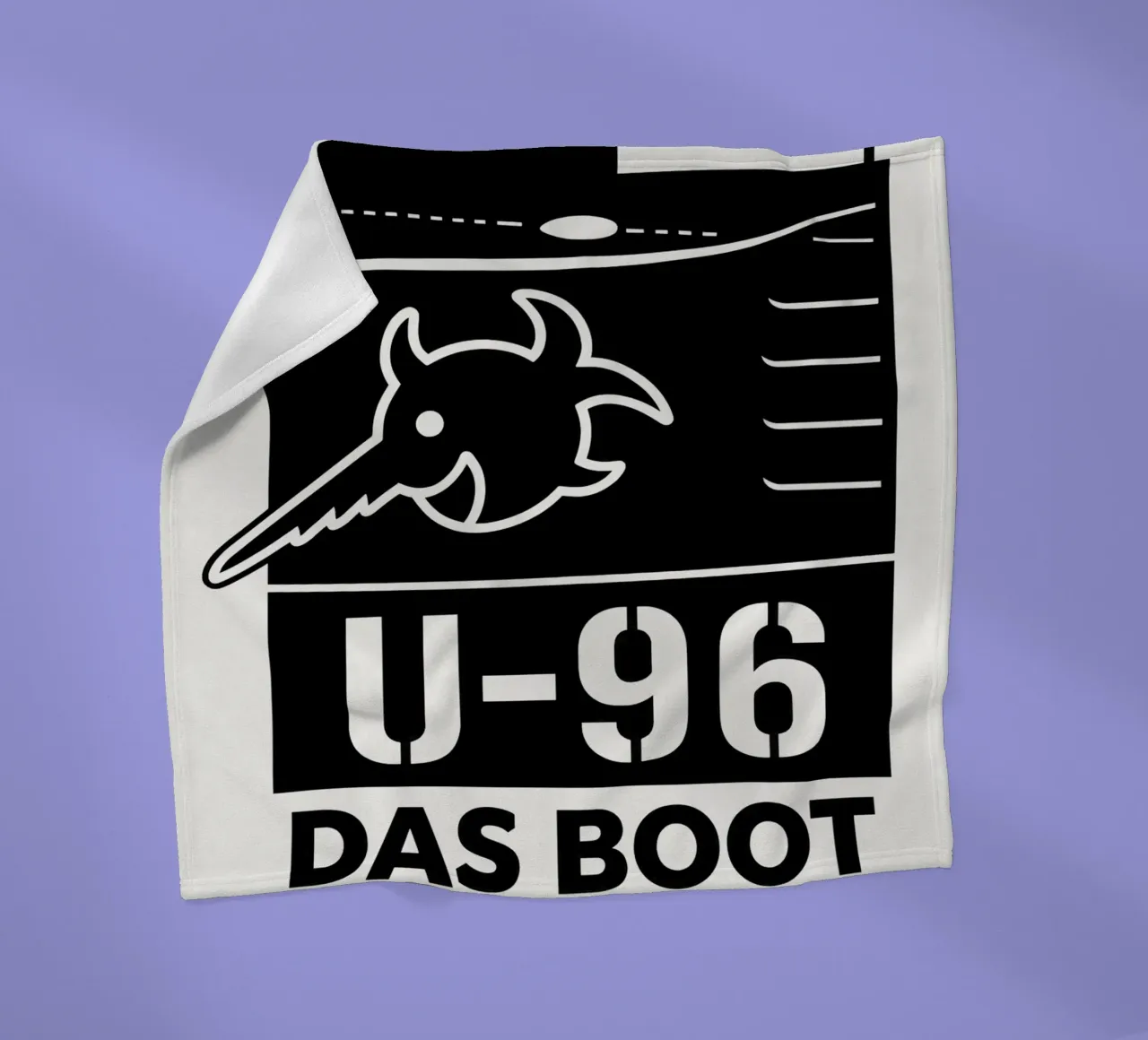 Das Boot Print coperta in pile da MoviesArt