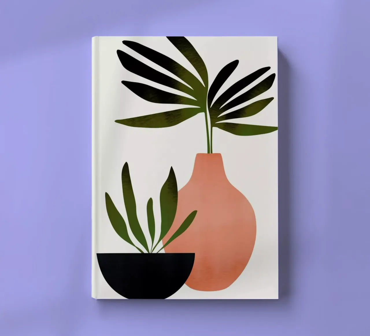 Scandinavian Stilllife 3 notebook by Kubistika