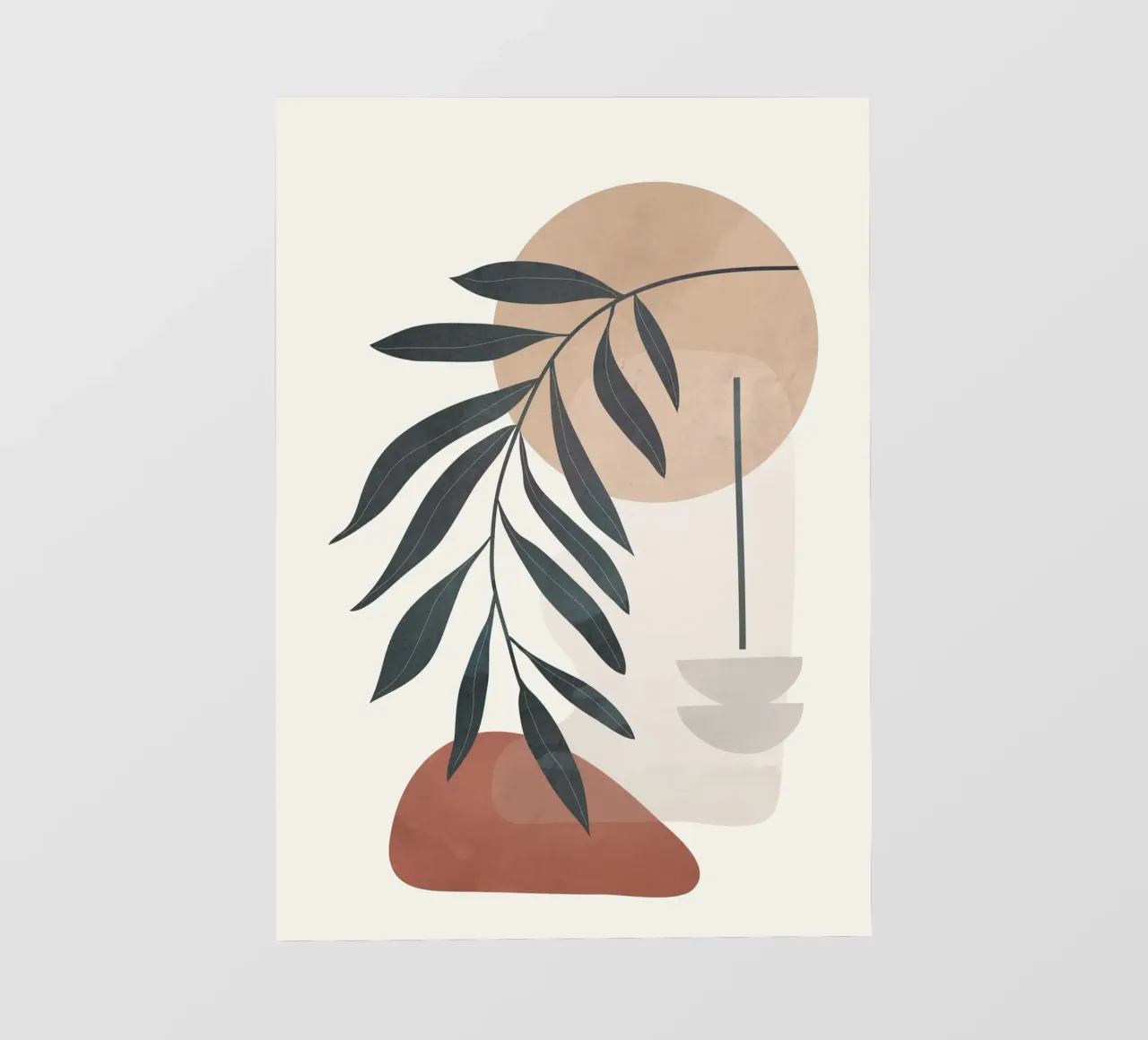 Abstract Rock Geometry 07 pellicola backlit da cityart