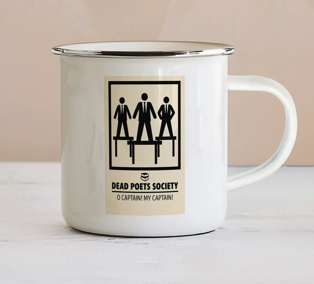 Dead Poets Society Print tazza in smalto da MoviesArt