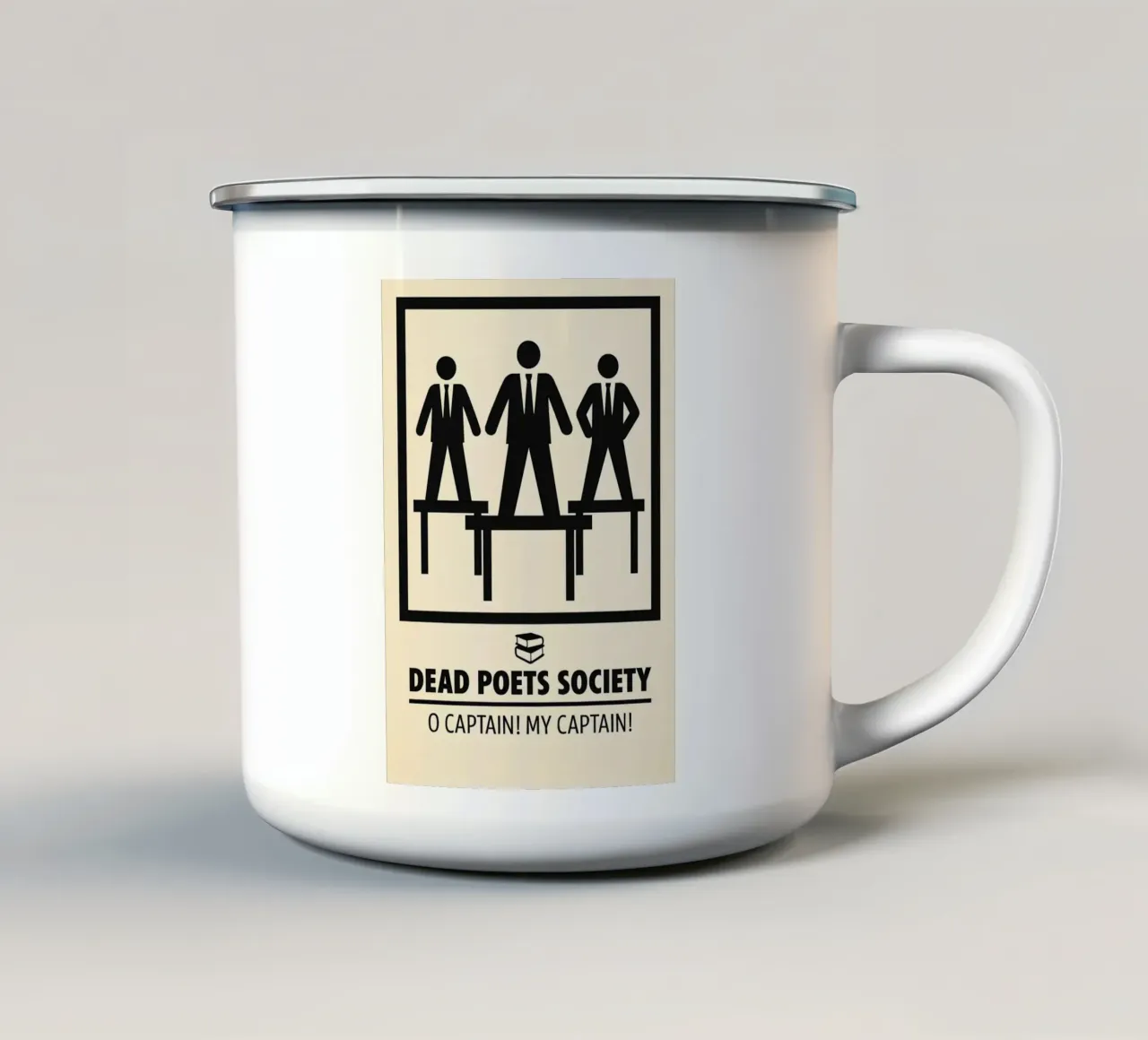 Dead Poets Society Print tazza in smalto da MoviesArt