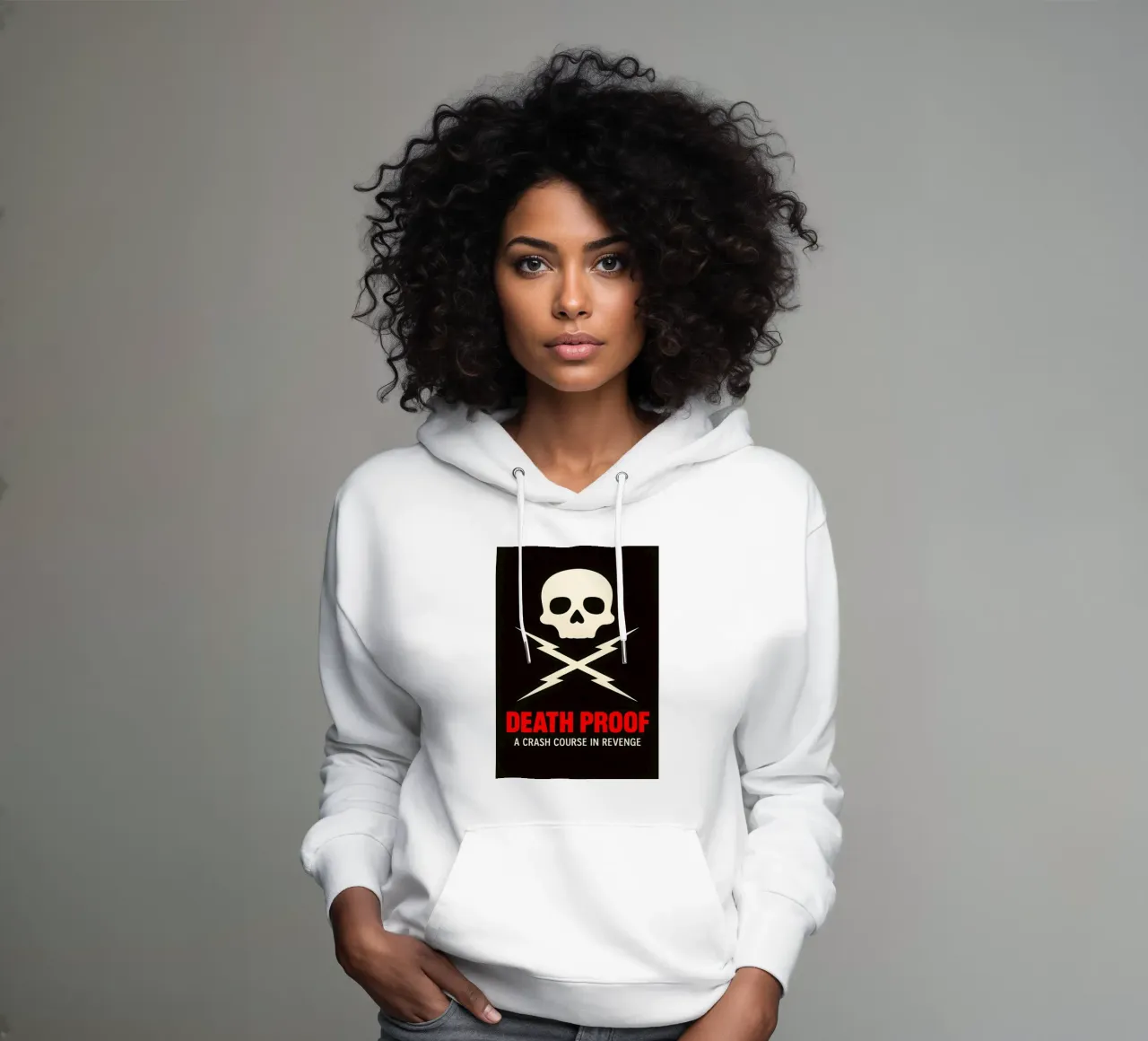 Death Proof Print felpa con cappuccio da MoviesArt