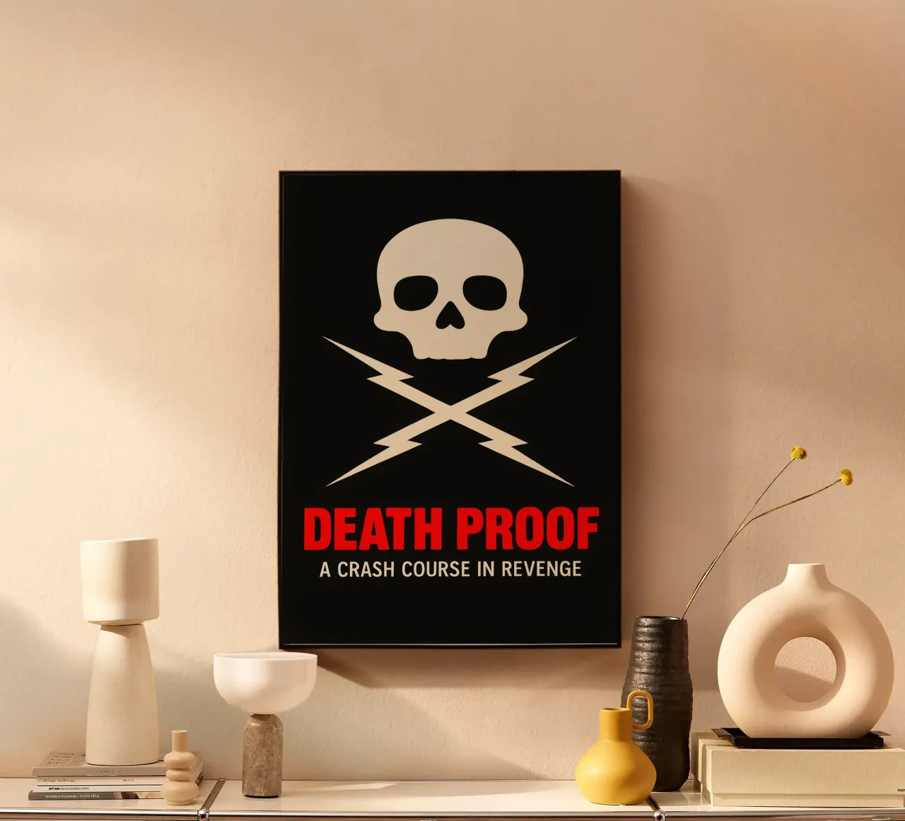 Death Proof Print plexiglass da MoviesArt