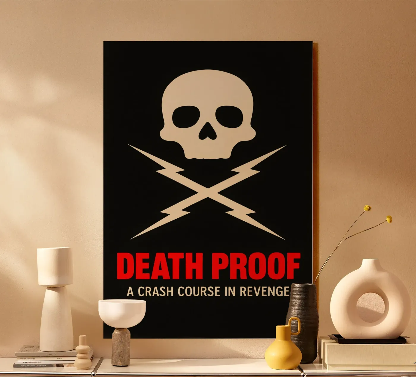Death Proof Print Acryl-Glas von MoviesArt