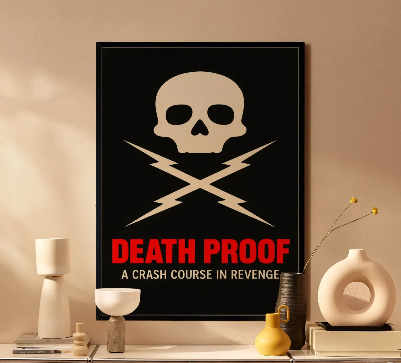 Death Proof Print carta hahnemühle da MoviesArt