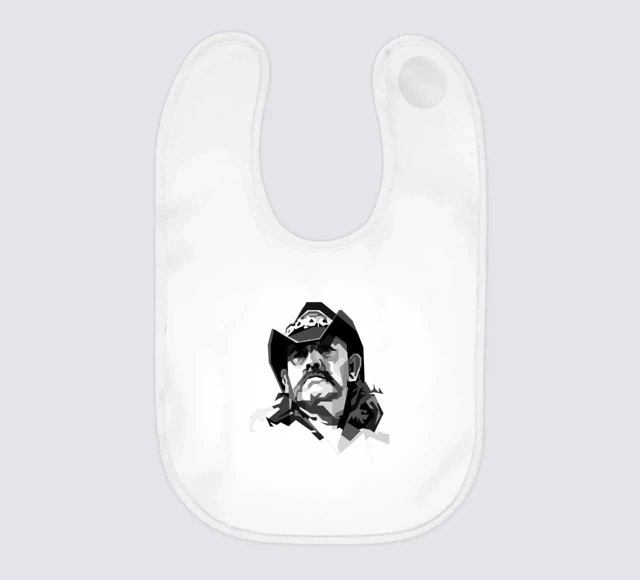 Lemmy Thrashmetal Trending Now baby bib by Artkreator