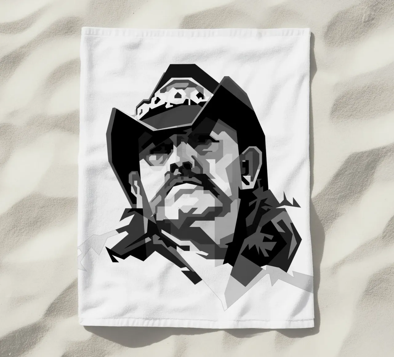 Lemmy Thrashmetal di tendenza ora telo mare da Artkreator