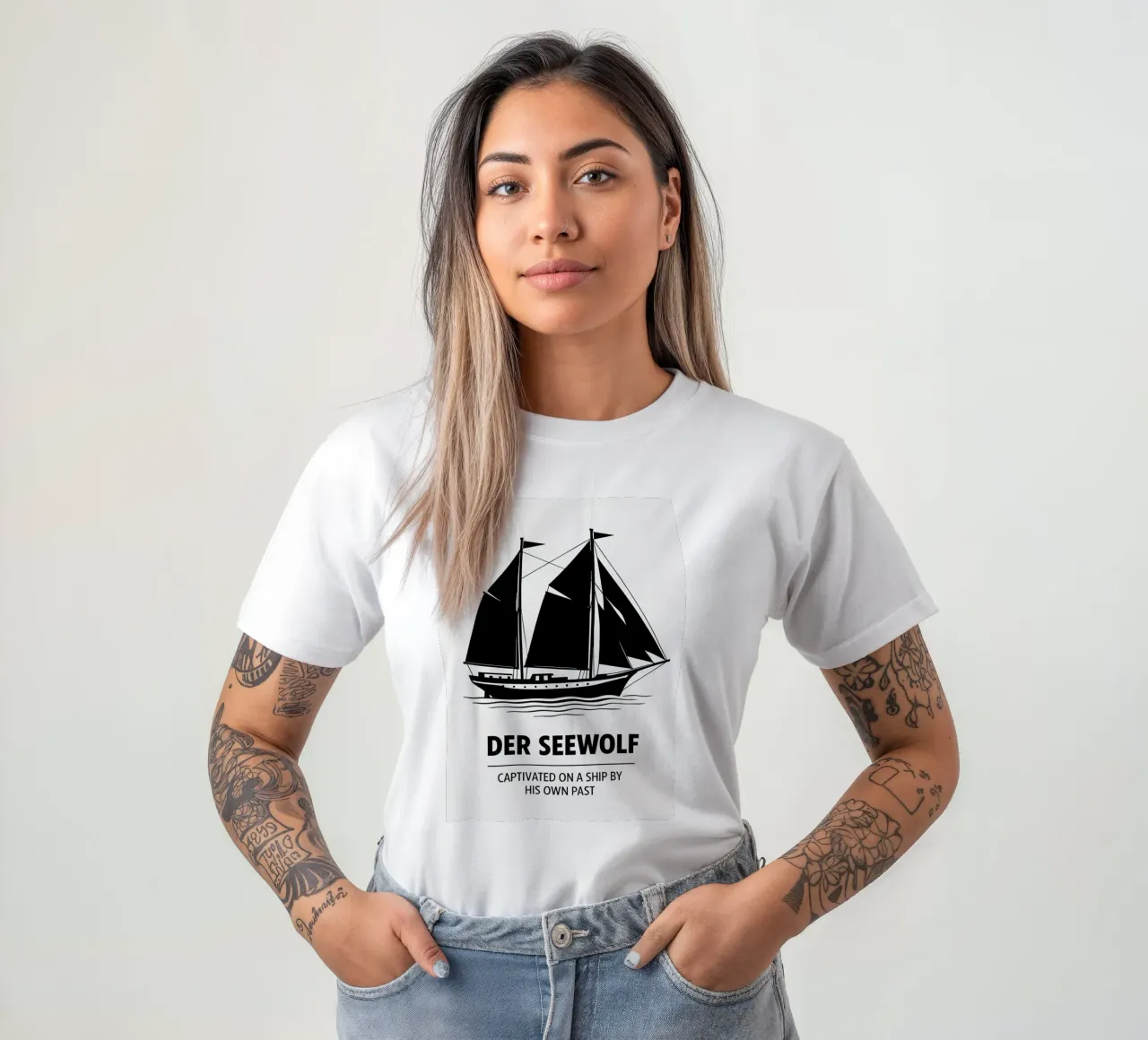 Der Seewolf Print t-shirt da MoviesArt