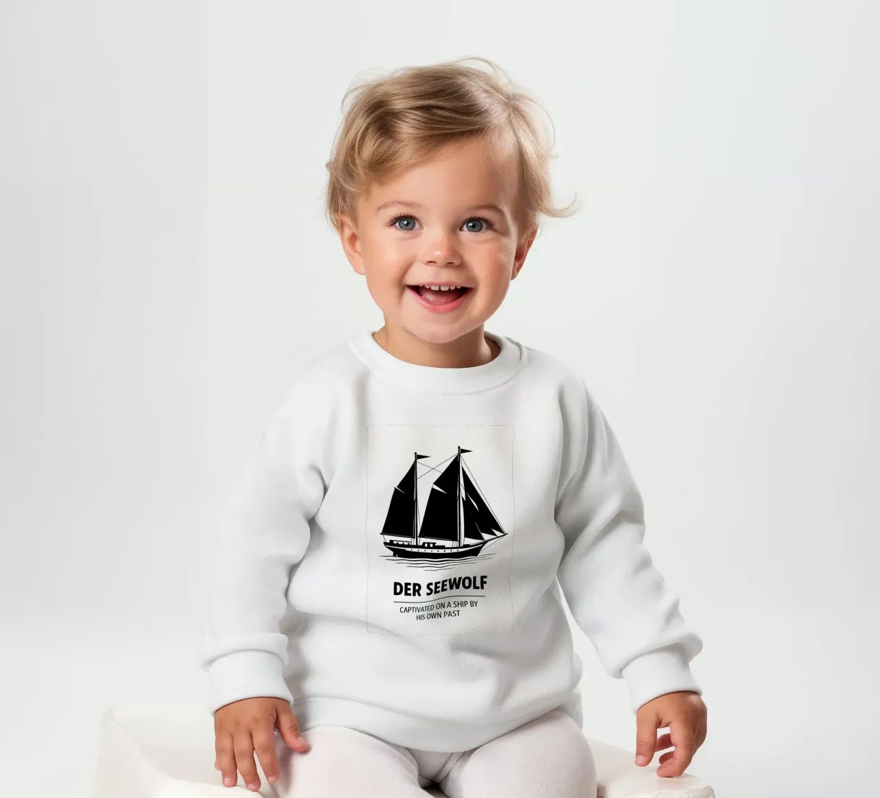 Der Seewolf Print felpa neonato da MoviesArt