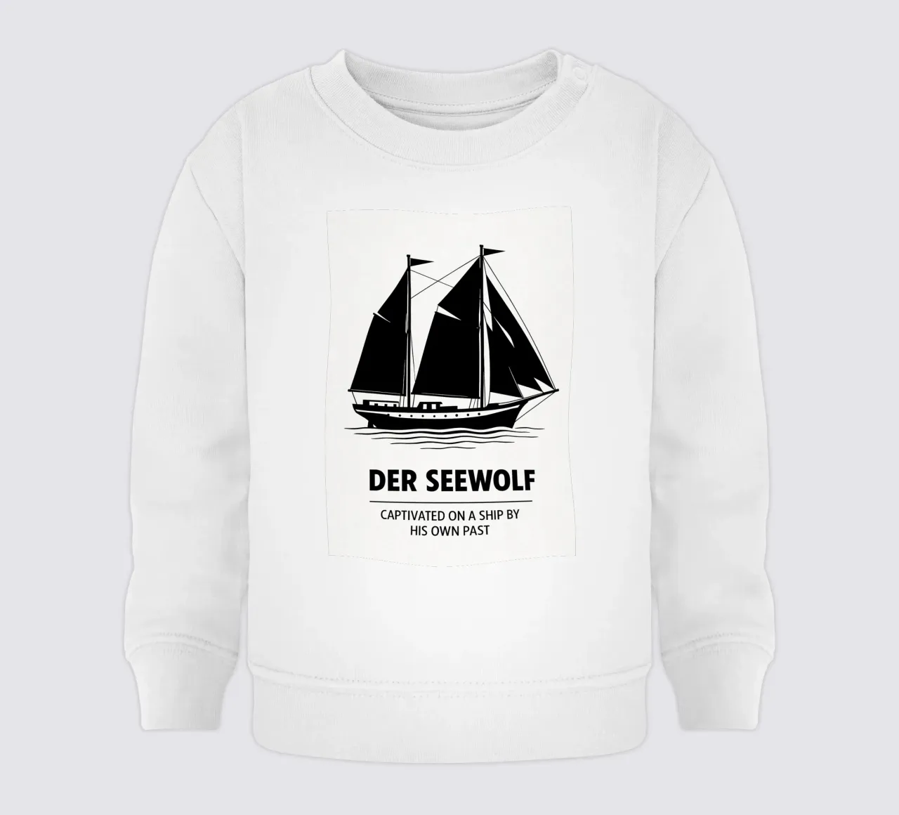 Der Seewolf Print felpa neonato da MoviesArt