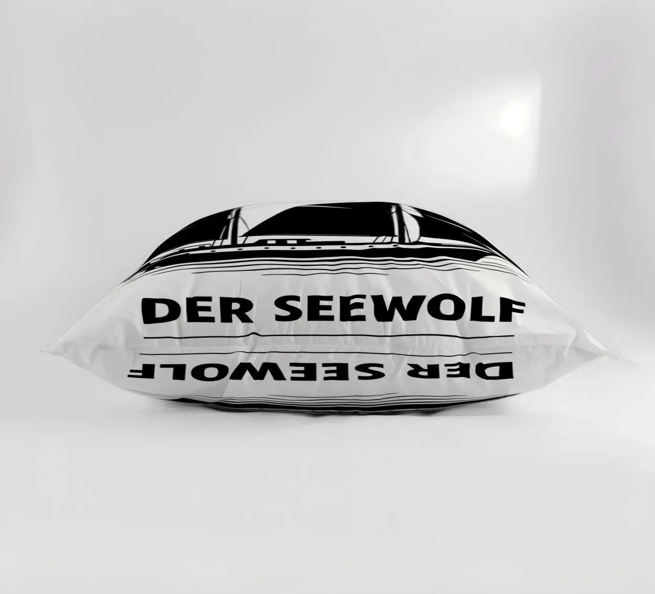 Der Seewolf Print cuscino da MoviesArt