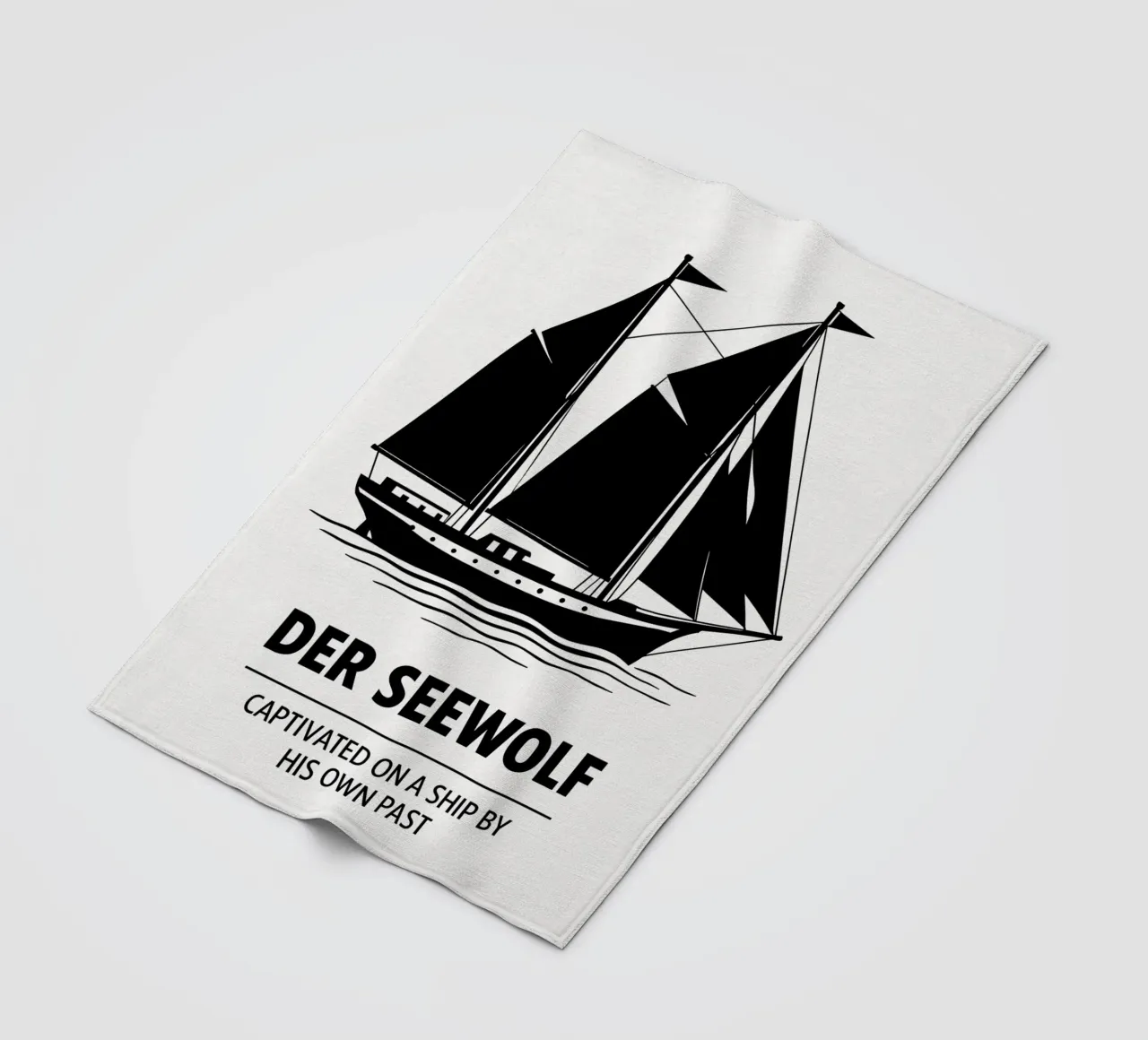 Der Seewolf Print coperta in pile da MoviesArt