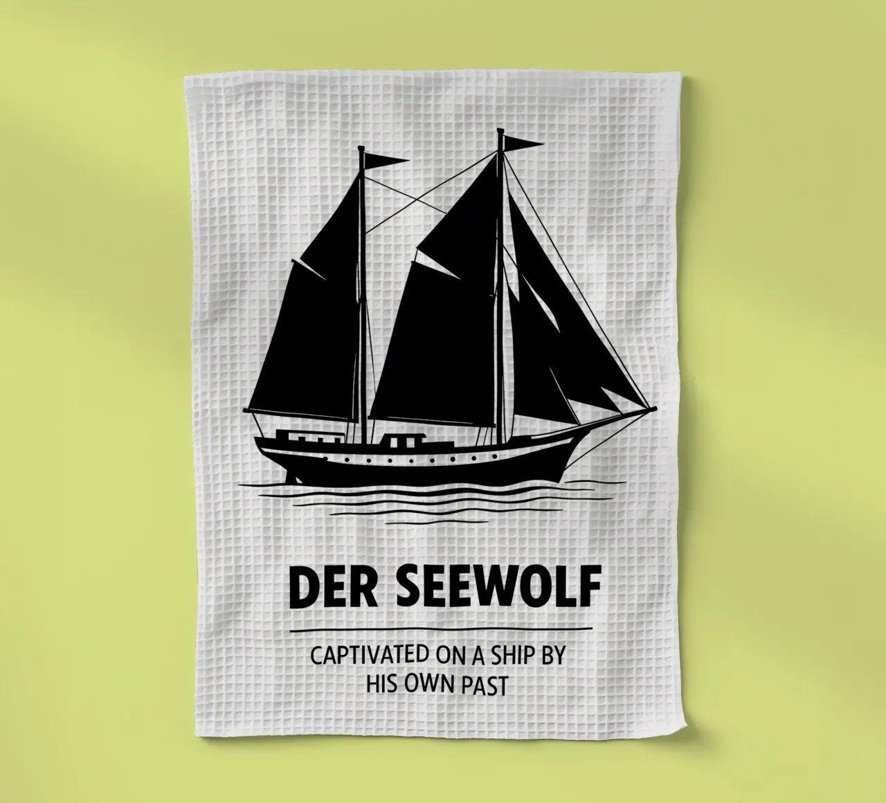 Der Seewolf Print canovaccio da cucina da MoviesArt