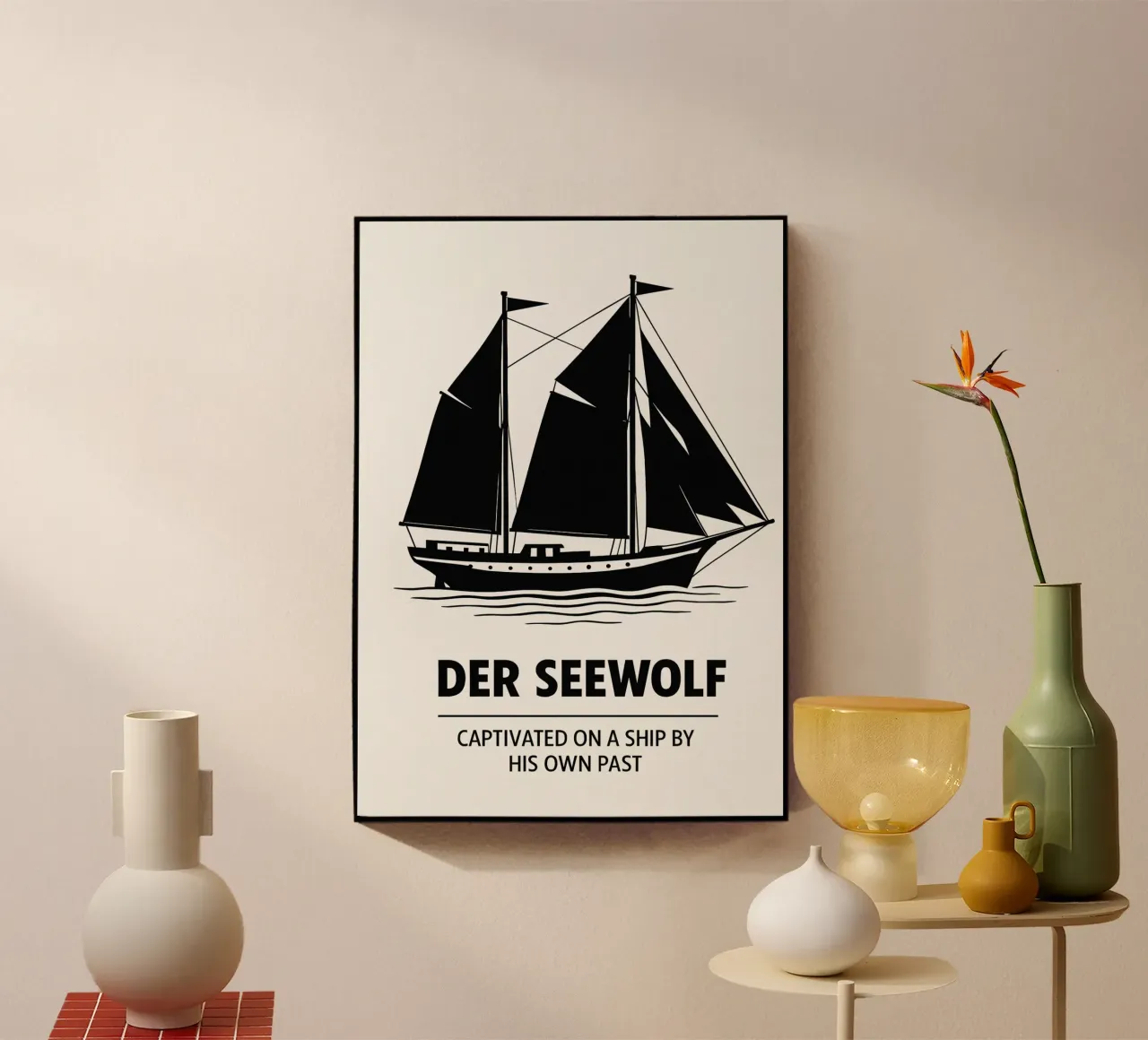 Der Seewolf Print plexiglass da MoviesArt