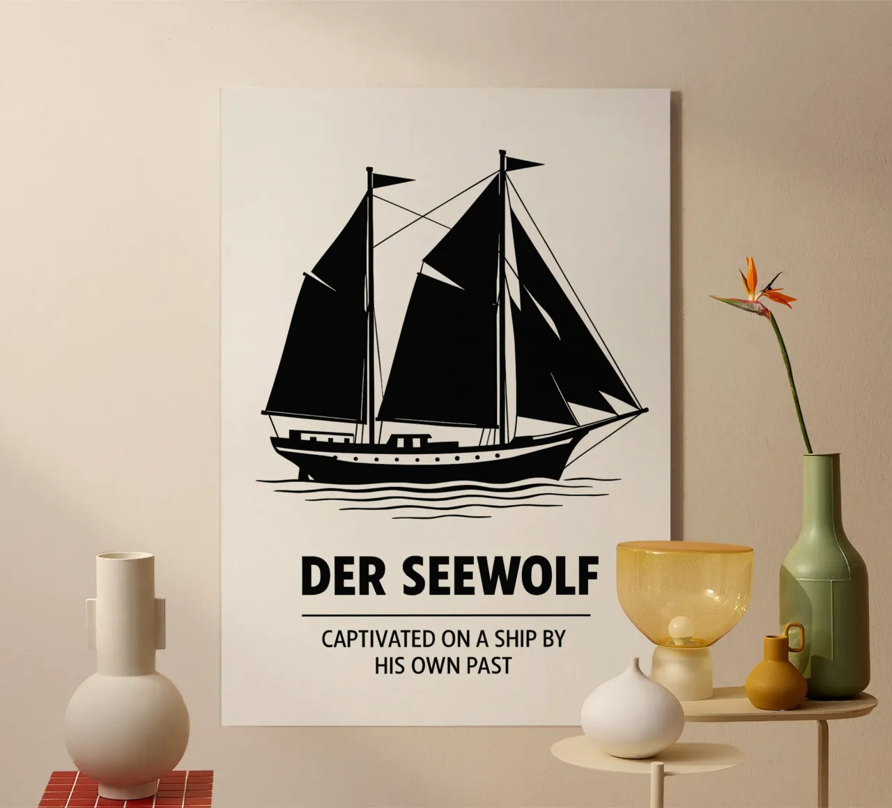 Der Seewolf Print plexiglass da MoviesArt