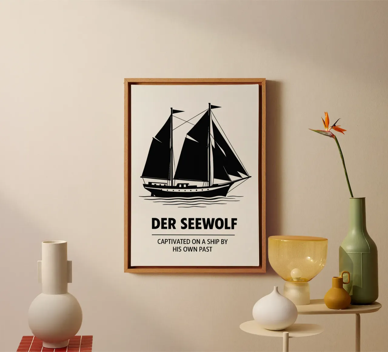 Der Seewolf Print tela da MoviesArt