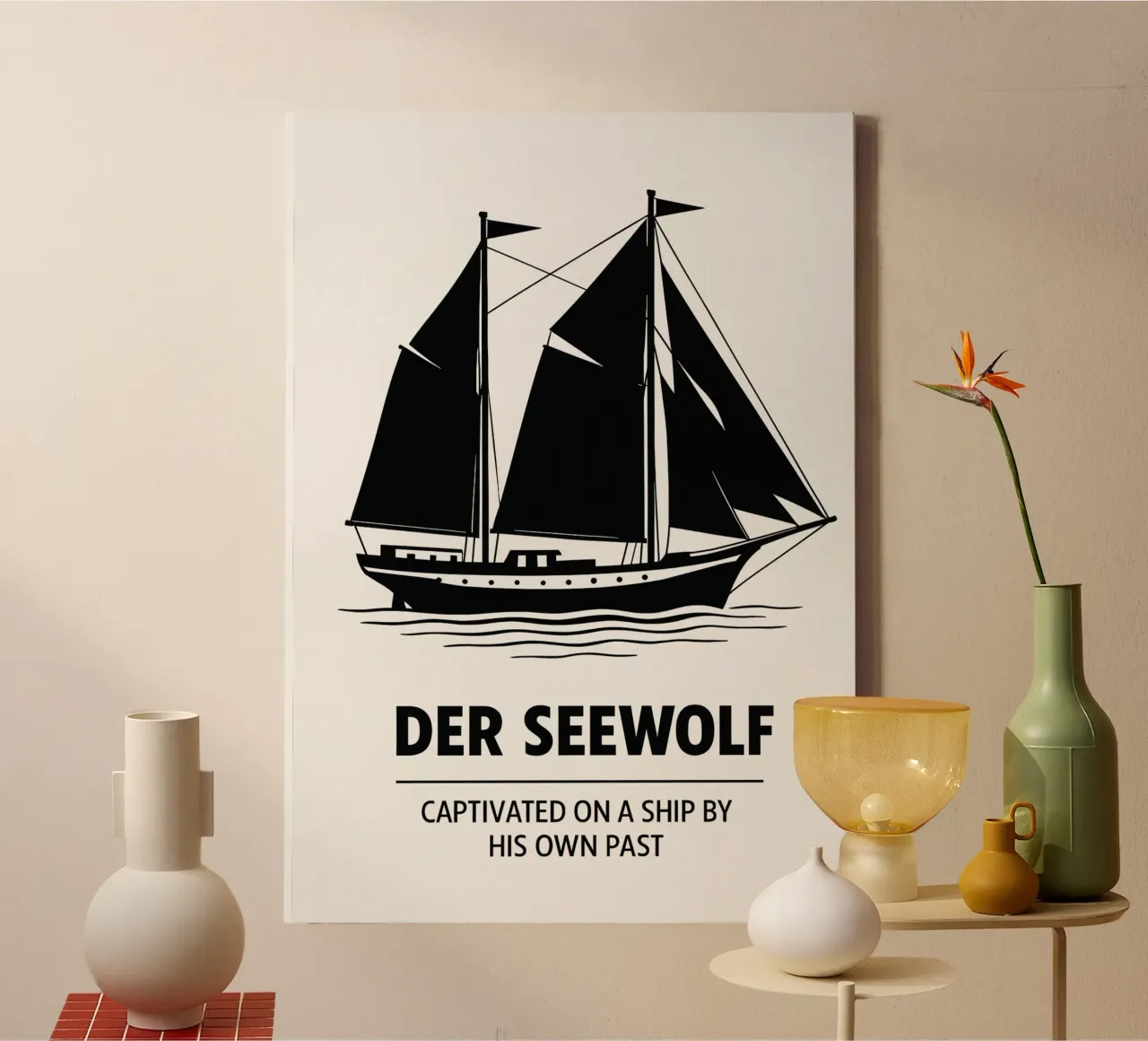 Der Seewolf Print tela da MoviesArt