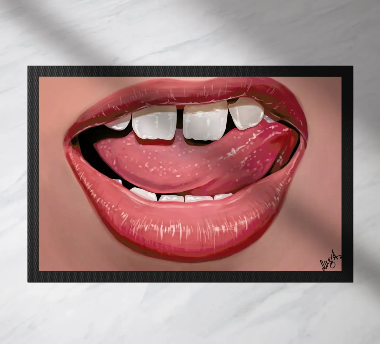 El Grace doormat by Musya