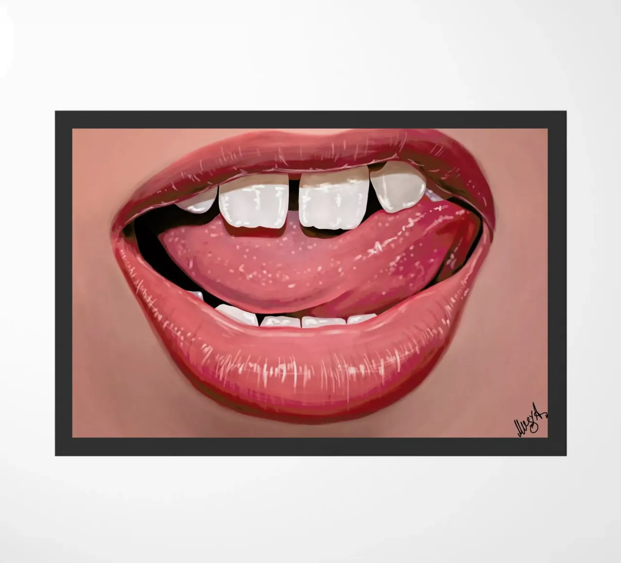 El Grace doormat by Musya