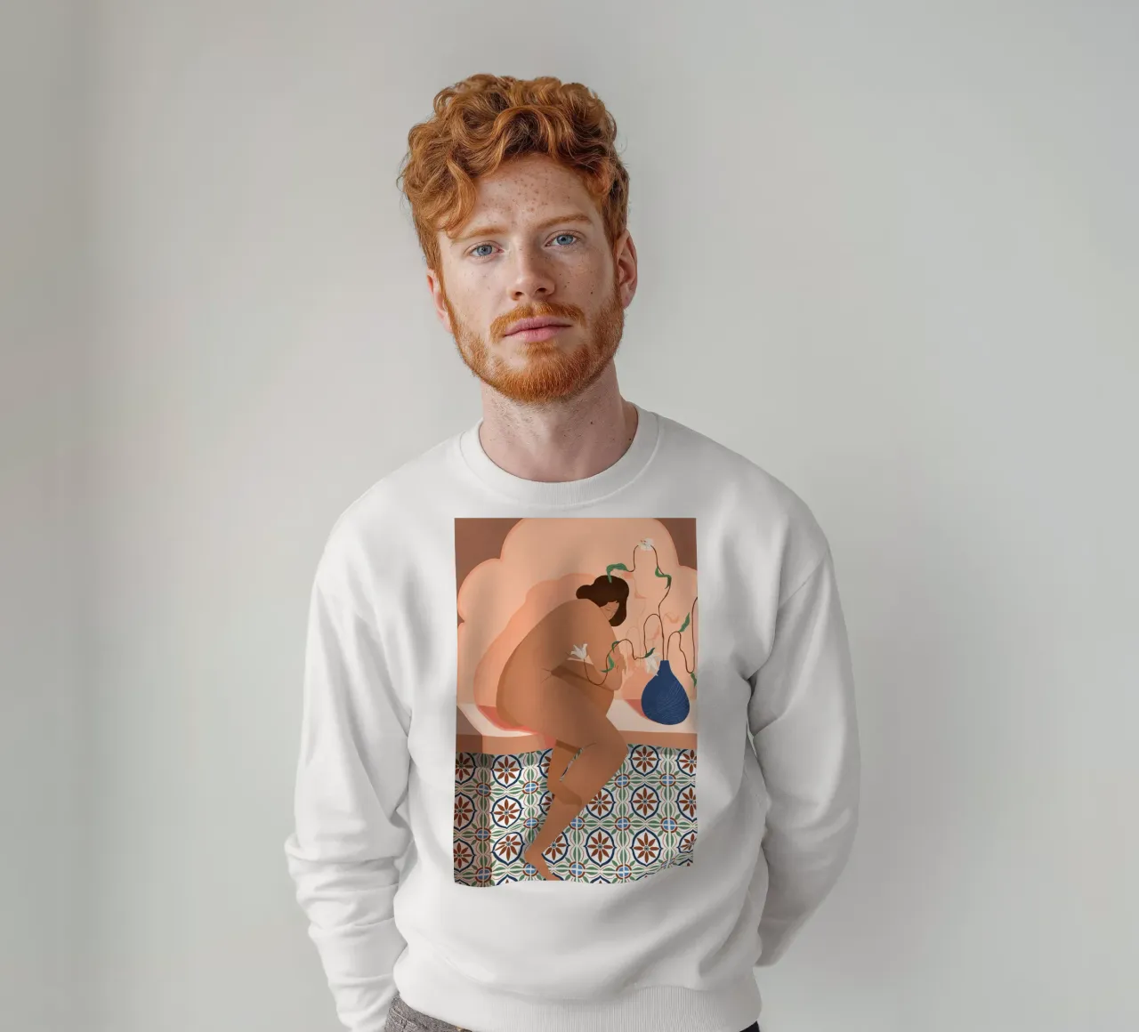 Contemplation felpa da Arty Guava