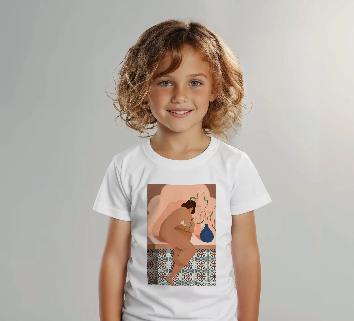 Contemplation t-shirt bambini da Arty Guava