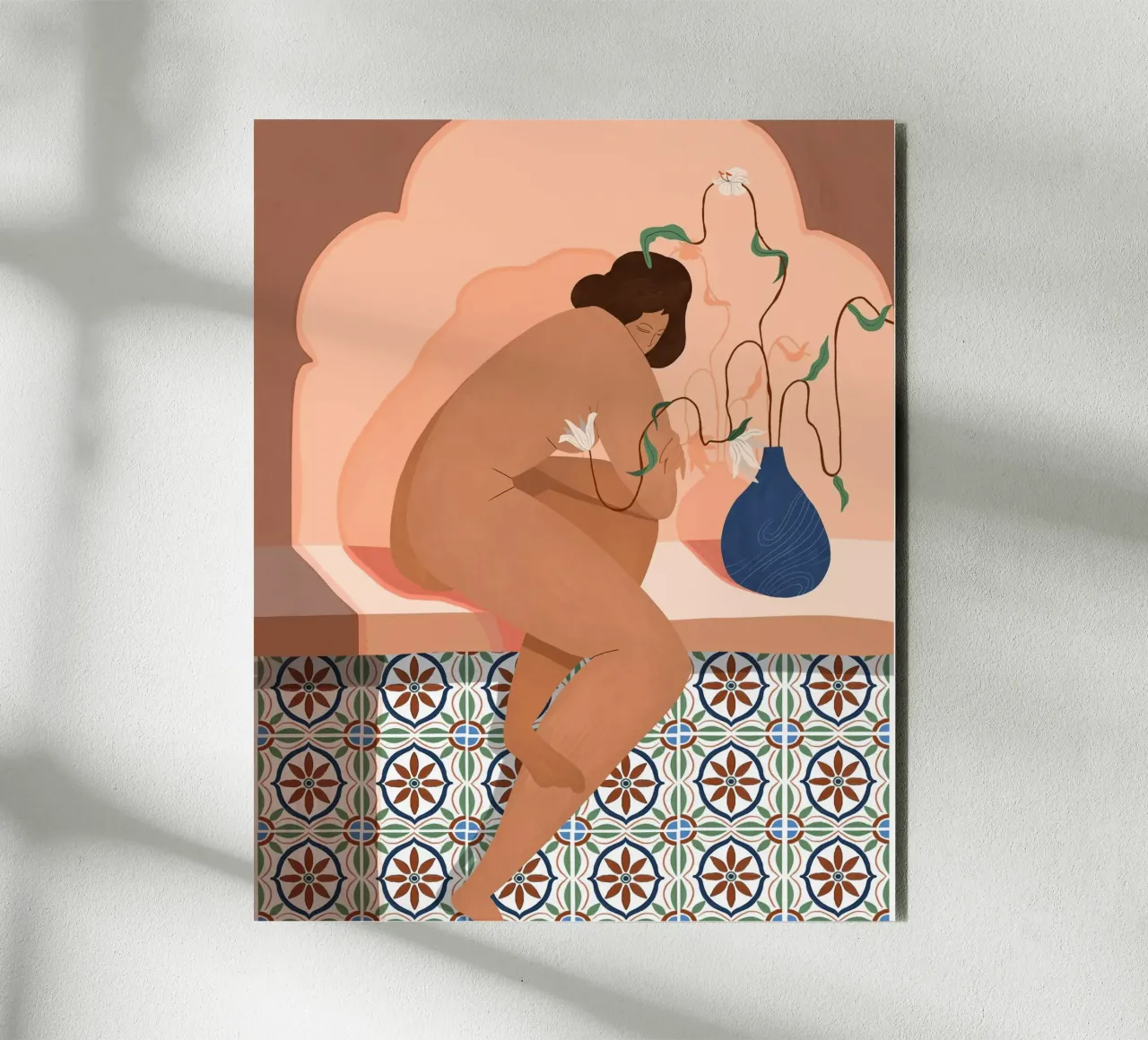Contemplation forex plate by Arty Guava