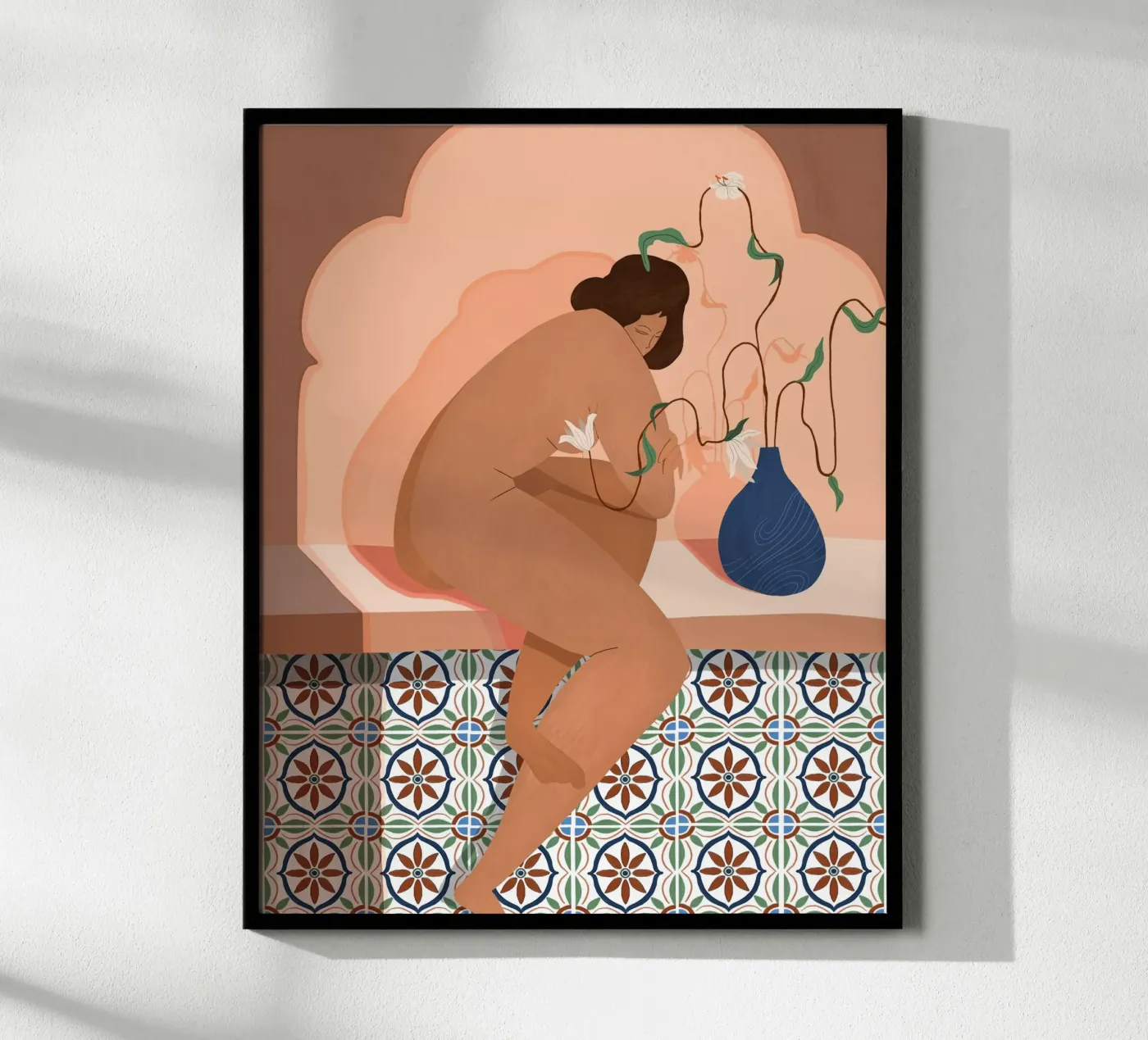 Contemplation poster by Arty Guava