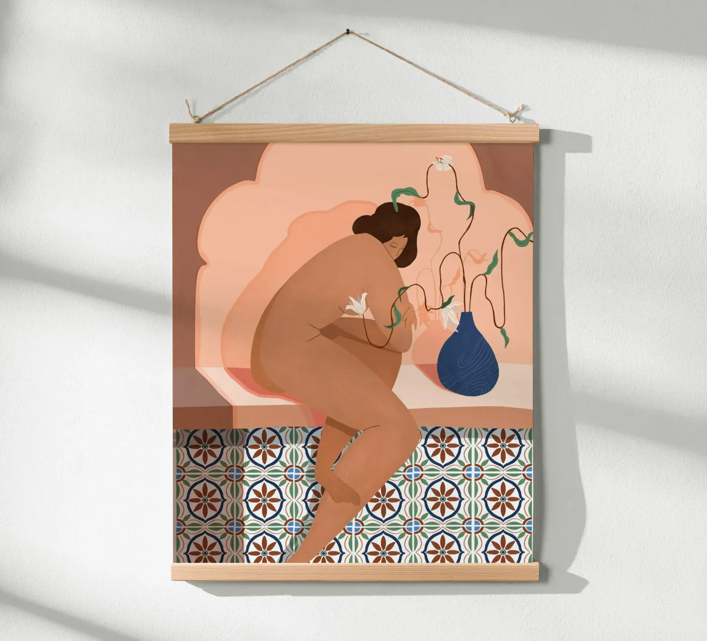 Contemplation poster by Arty Guava