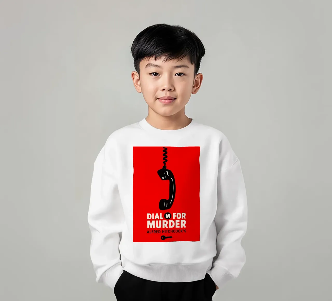 Dial M For Murder Print felpa bambino da MoviesArt