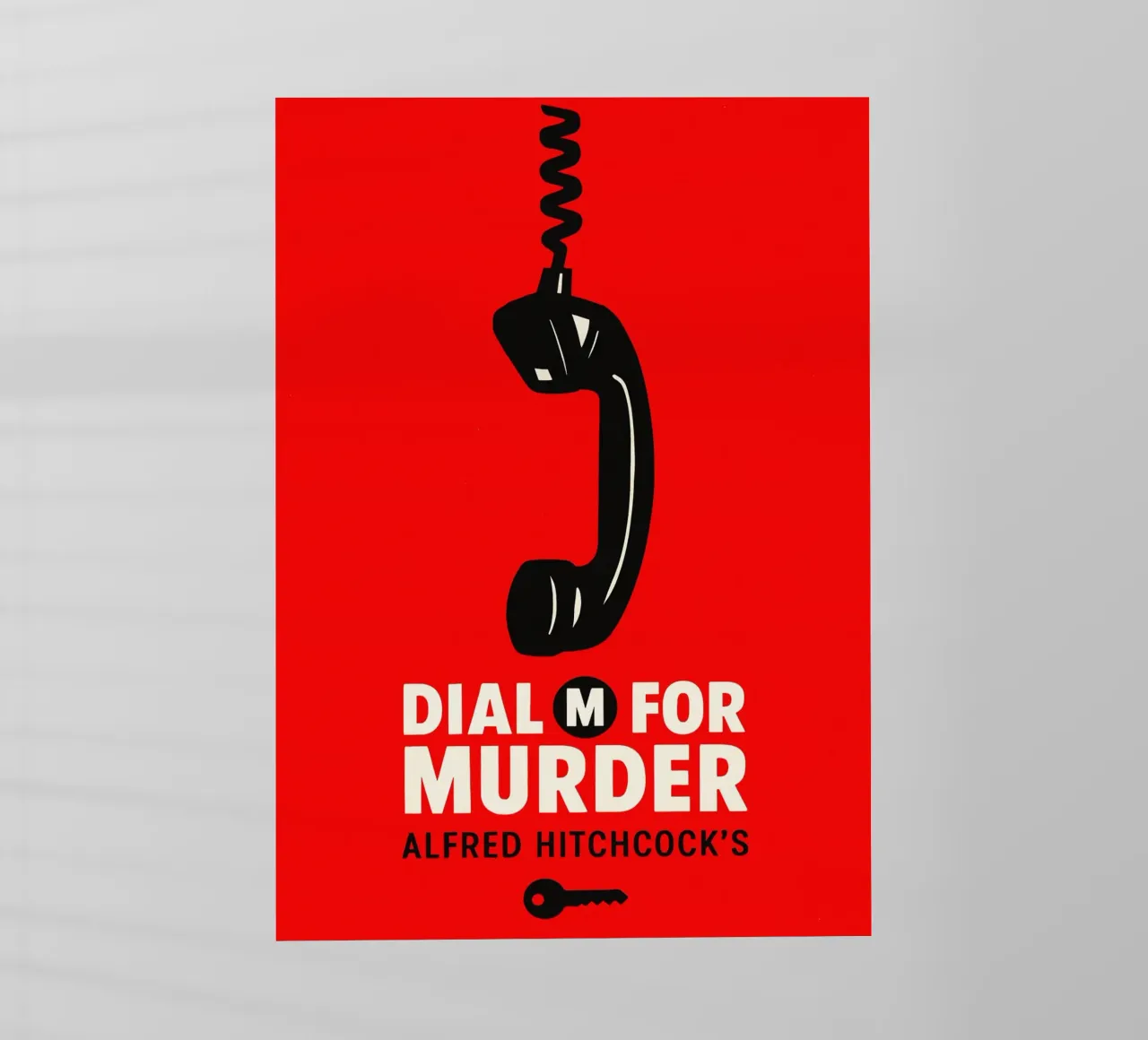 Dial M For Murder Print pellicola backlit da MoviesArt
