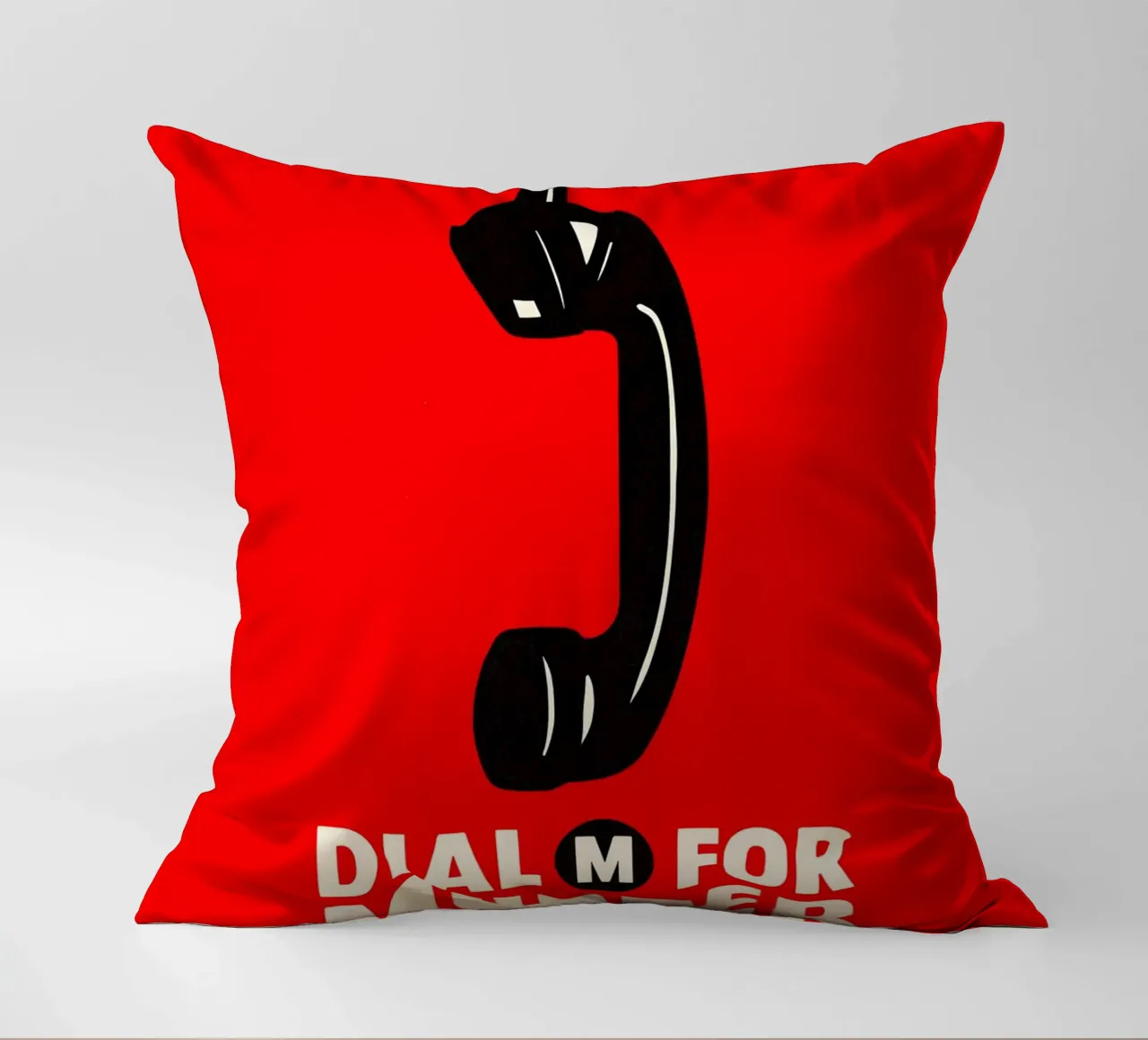 Dial M For Murder Print cuscino da MoviesArt