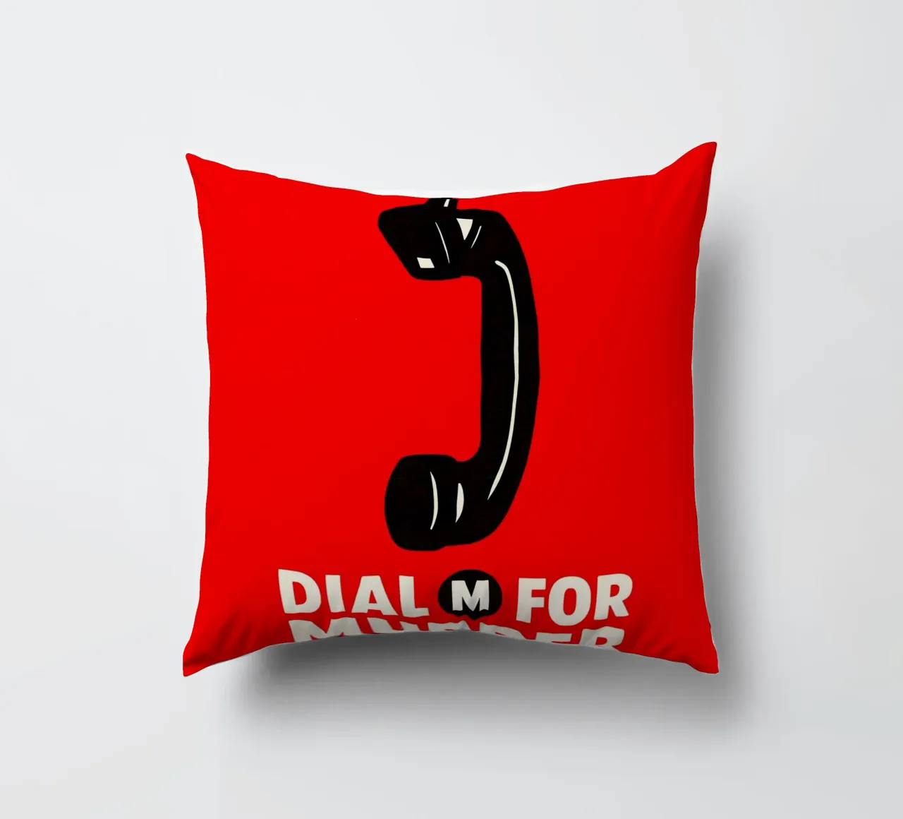 Dial M For Murder Print cuscino da MoviesArt