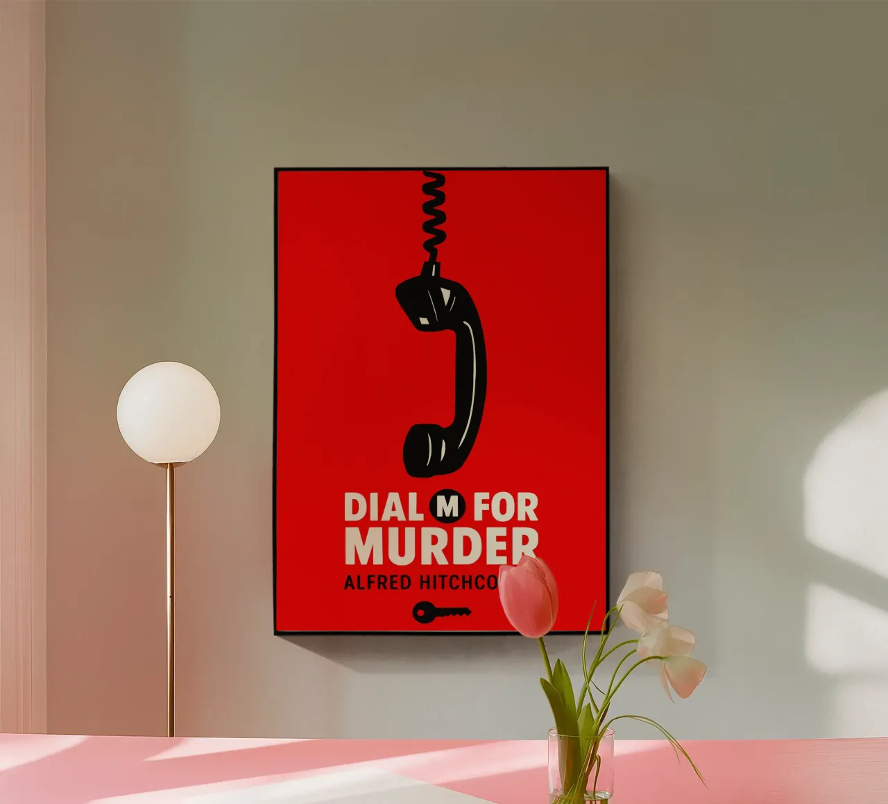 Dial M For Murder Print plexiglass da MoviesArt