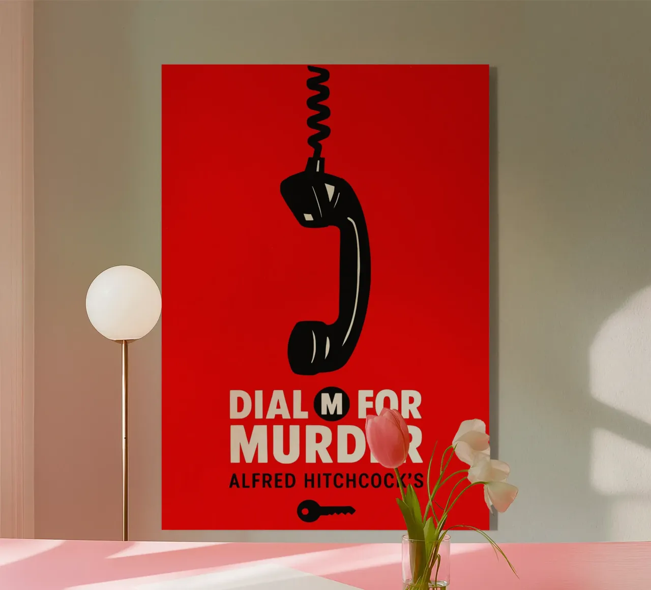 Dial M For Murder Print plexiglass da MoviesArt