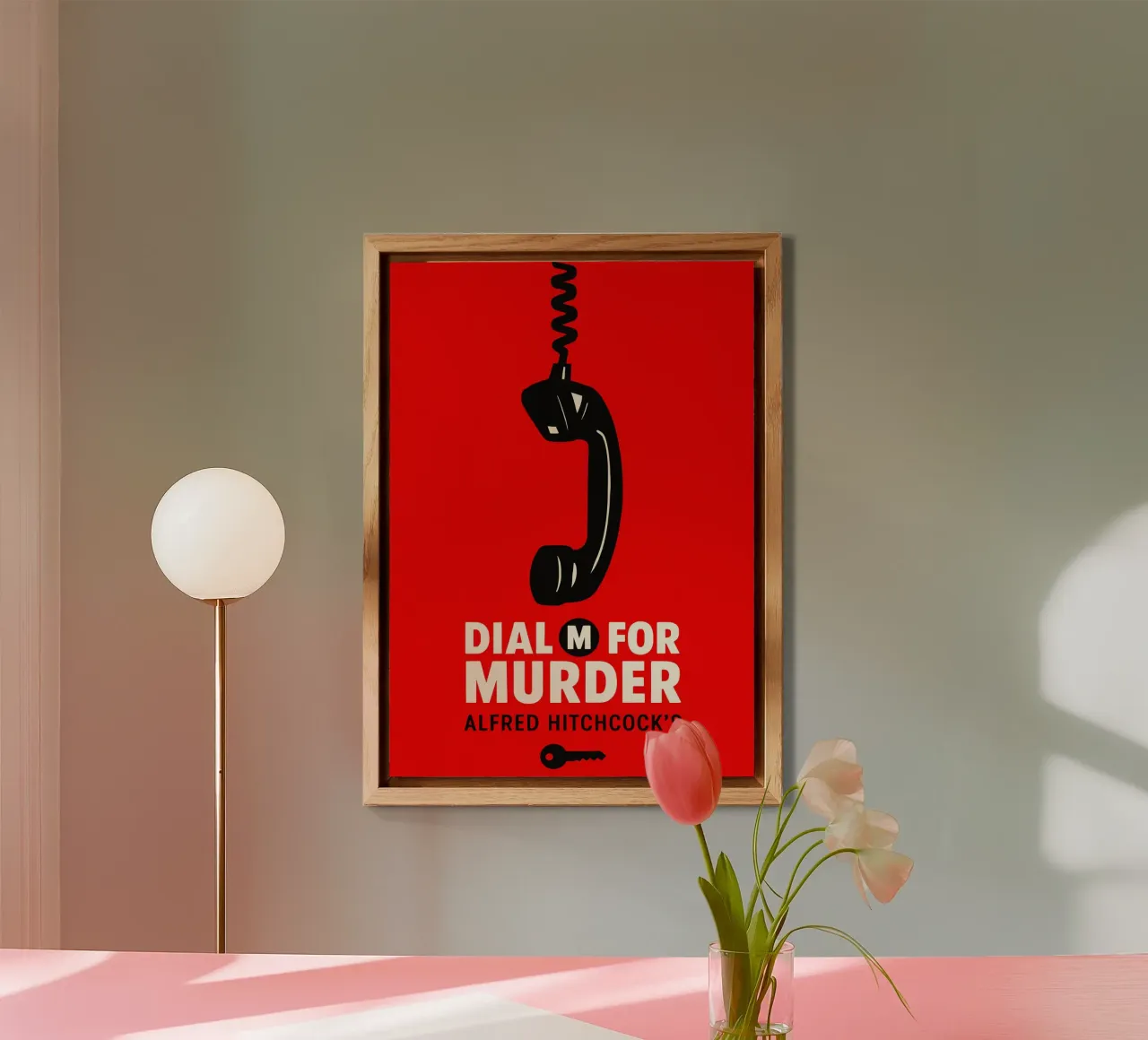 Dial M For Murder Print alluminio dibond da MoviesArt