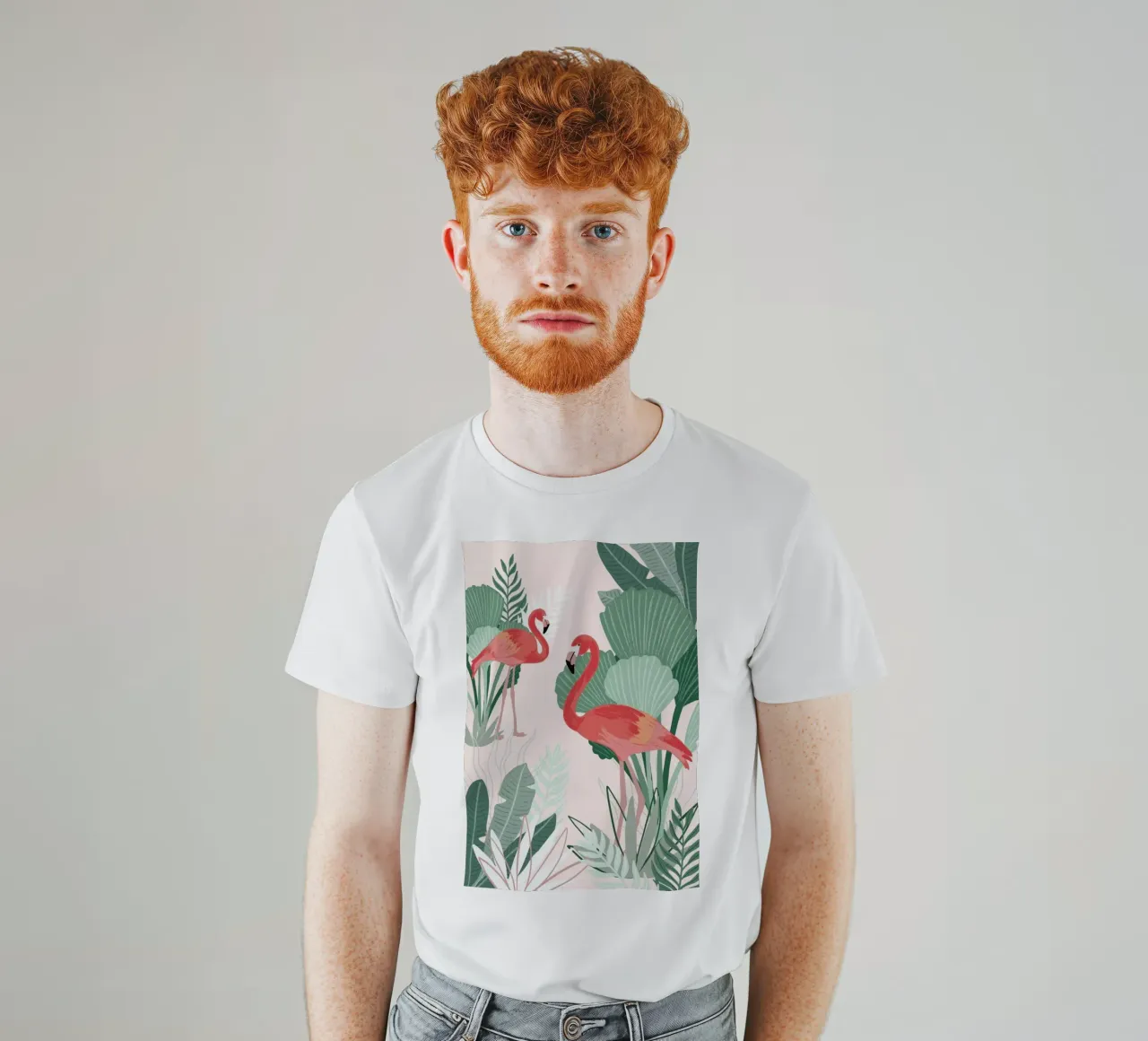 Flamingo Dreams t-shirt da Goed Blauw