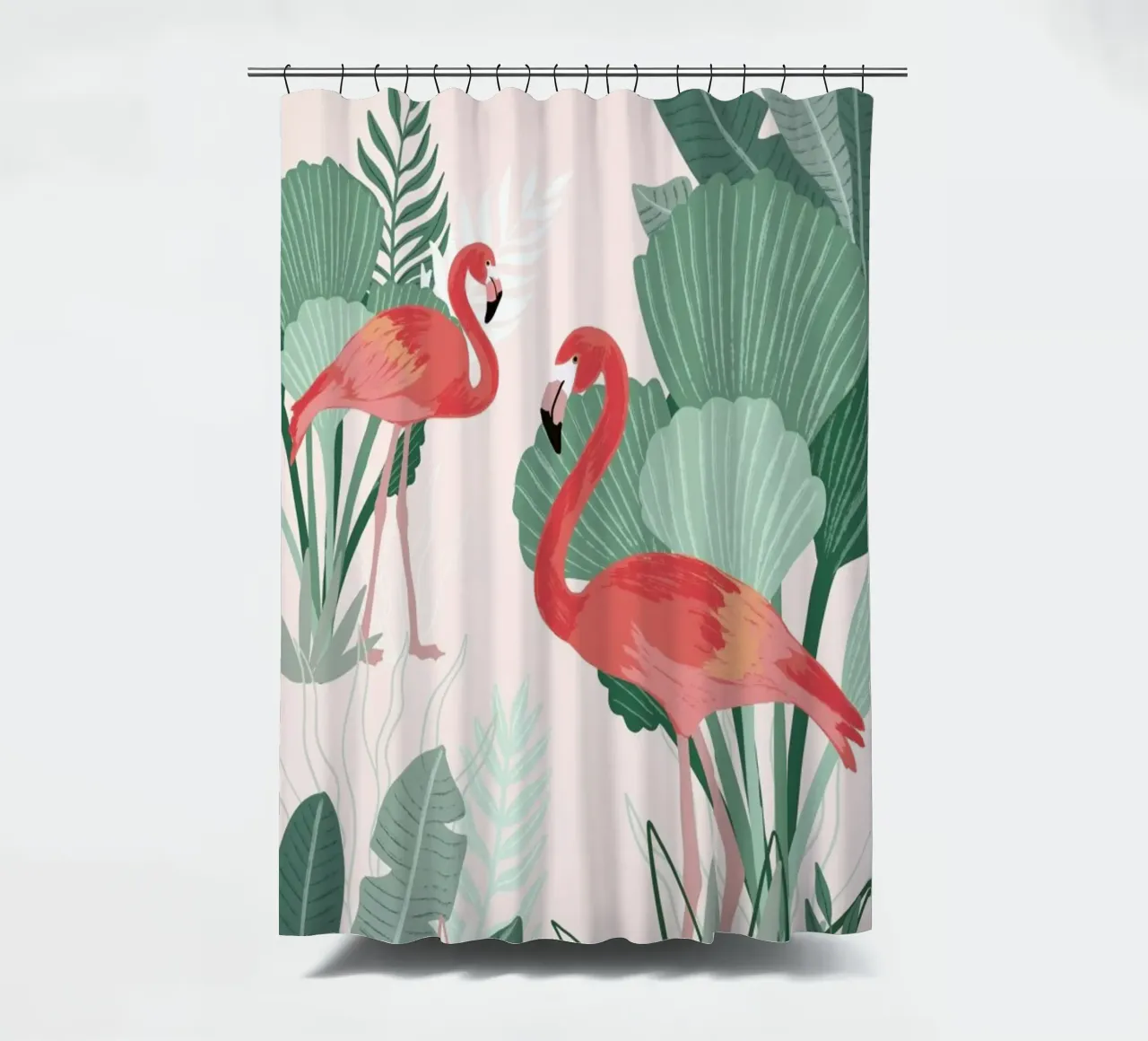 Flamingo Dreams tenda da doccia da Goed Blauw