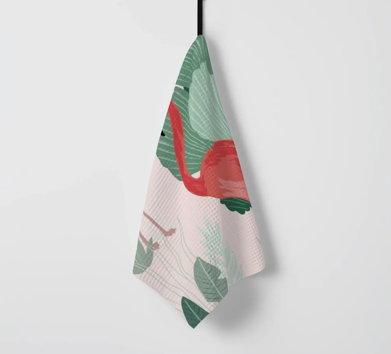 Flamingo Dreams canovaccio da cucina da Goed Blauw