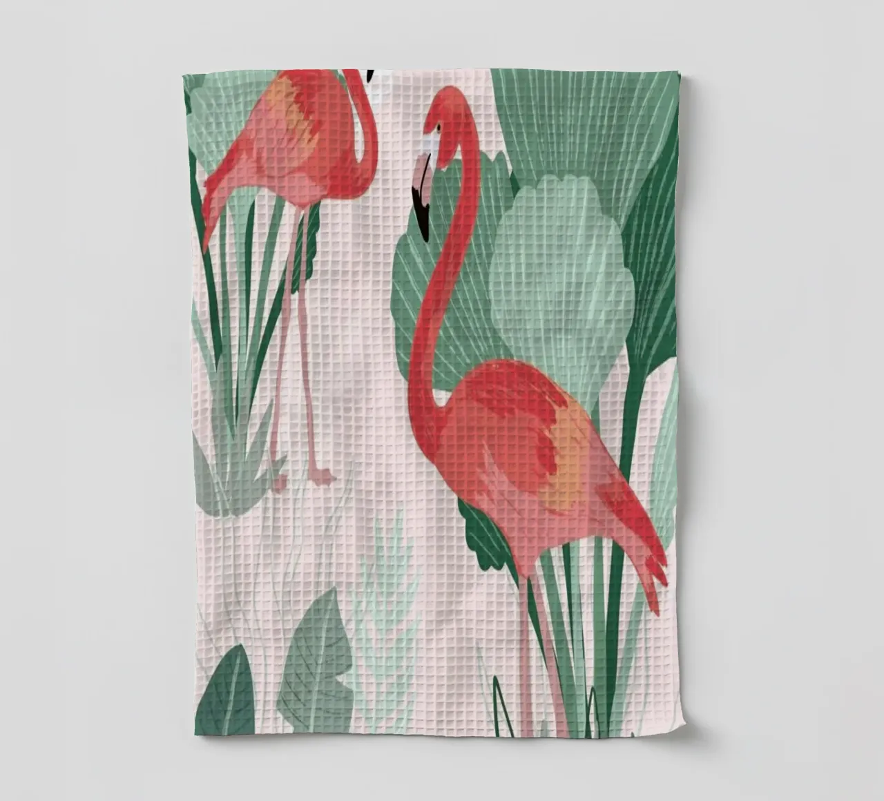 Flamingo Dreams canovaccio da cucina da Goed Blauw
