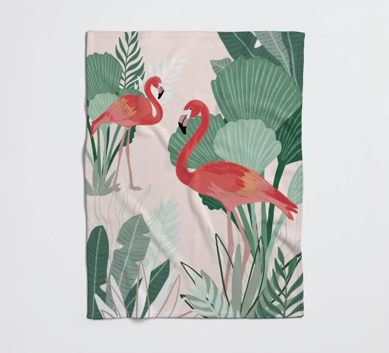 Flamingo Dreams coperta in pile da Goed Blauw