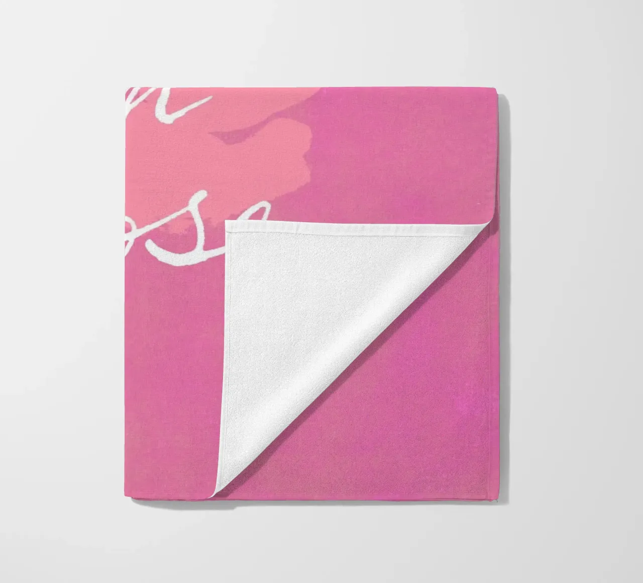 La Vie En Rose beach towel by intemporalis