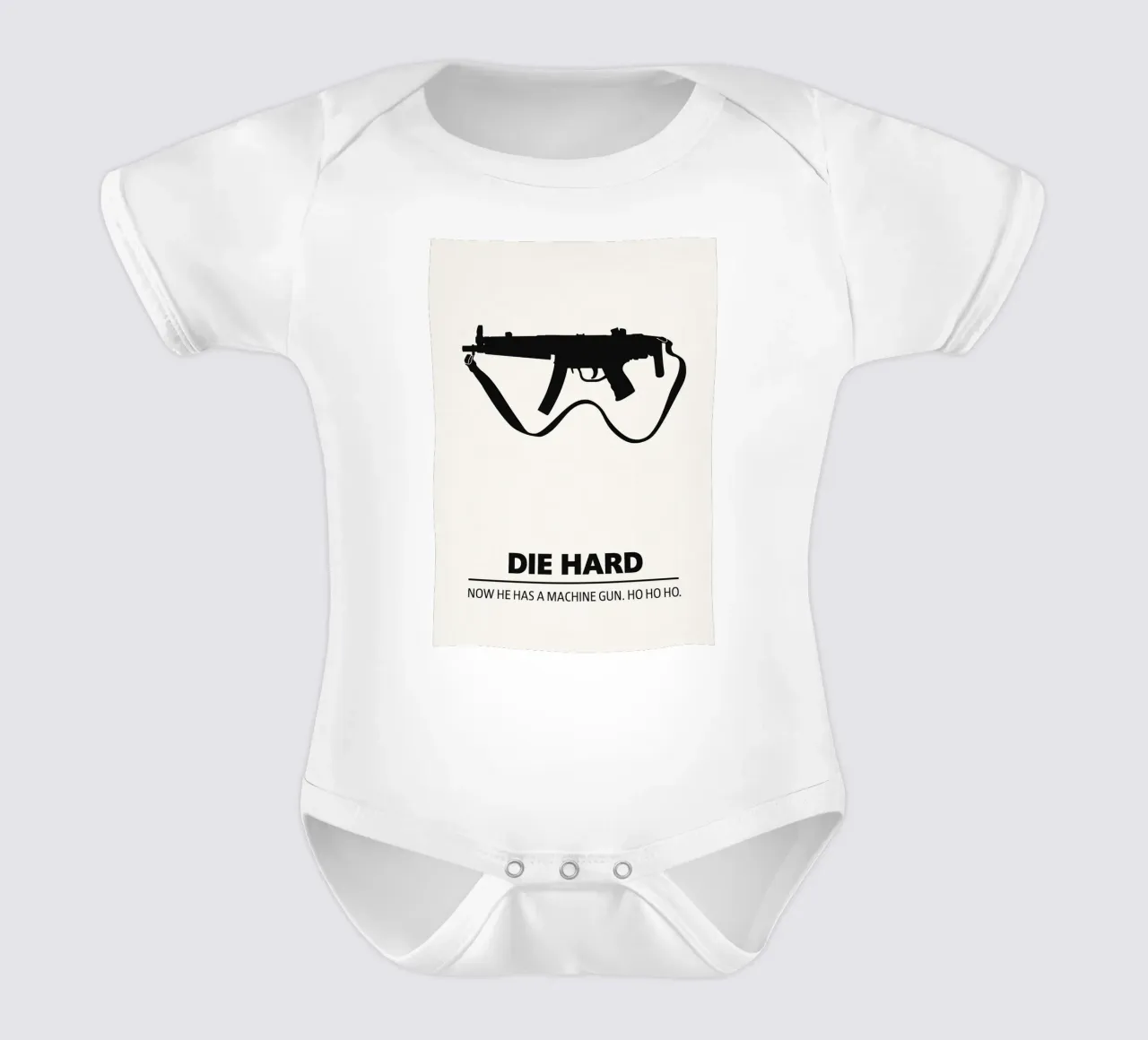 Die Hard Print body neonato maniche corte da MoviesArt