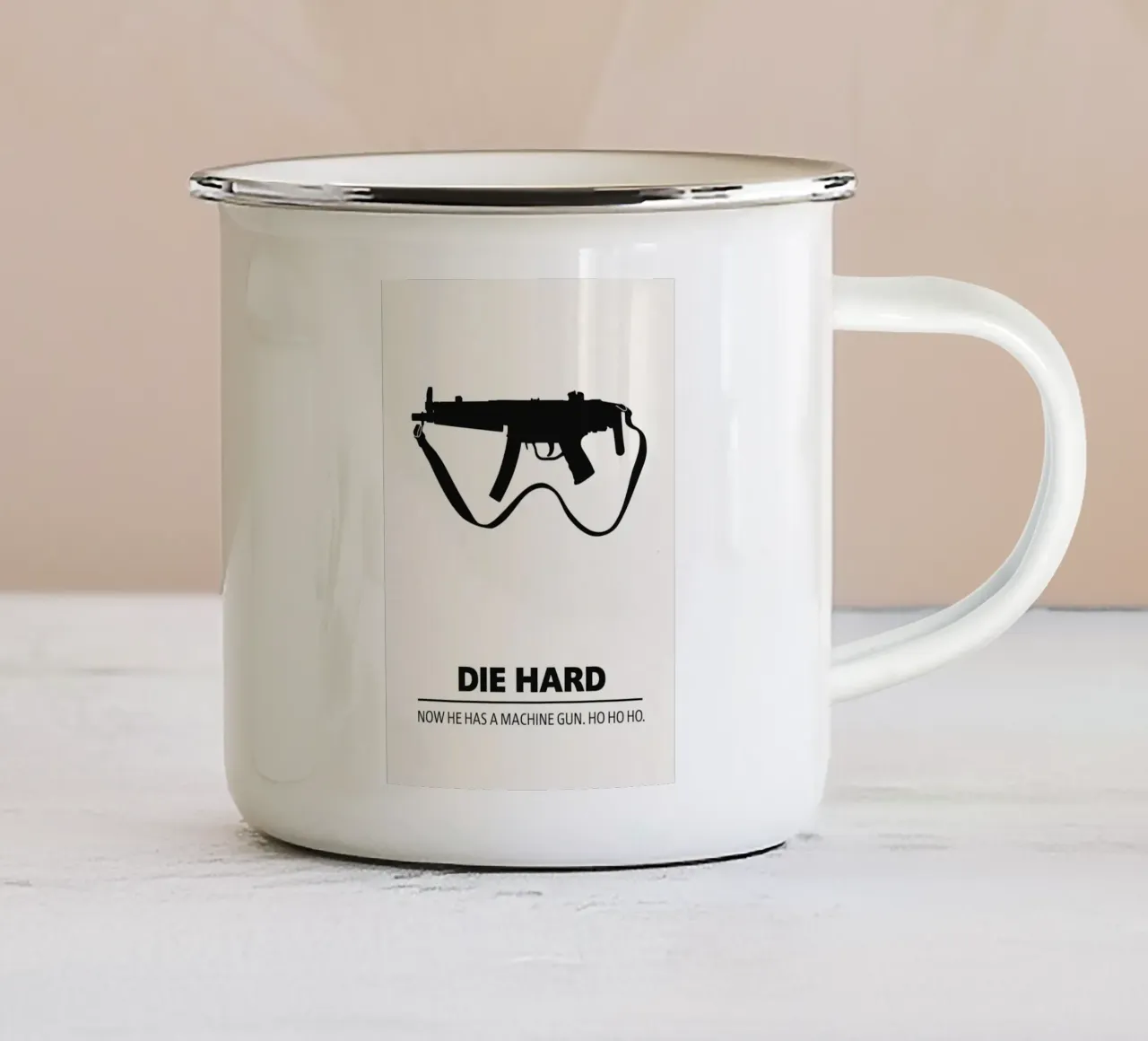 Die Hard Print tazza in smalto da MoviesArt