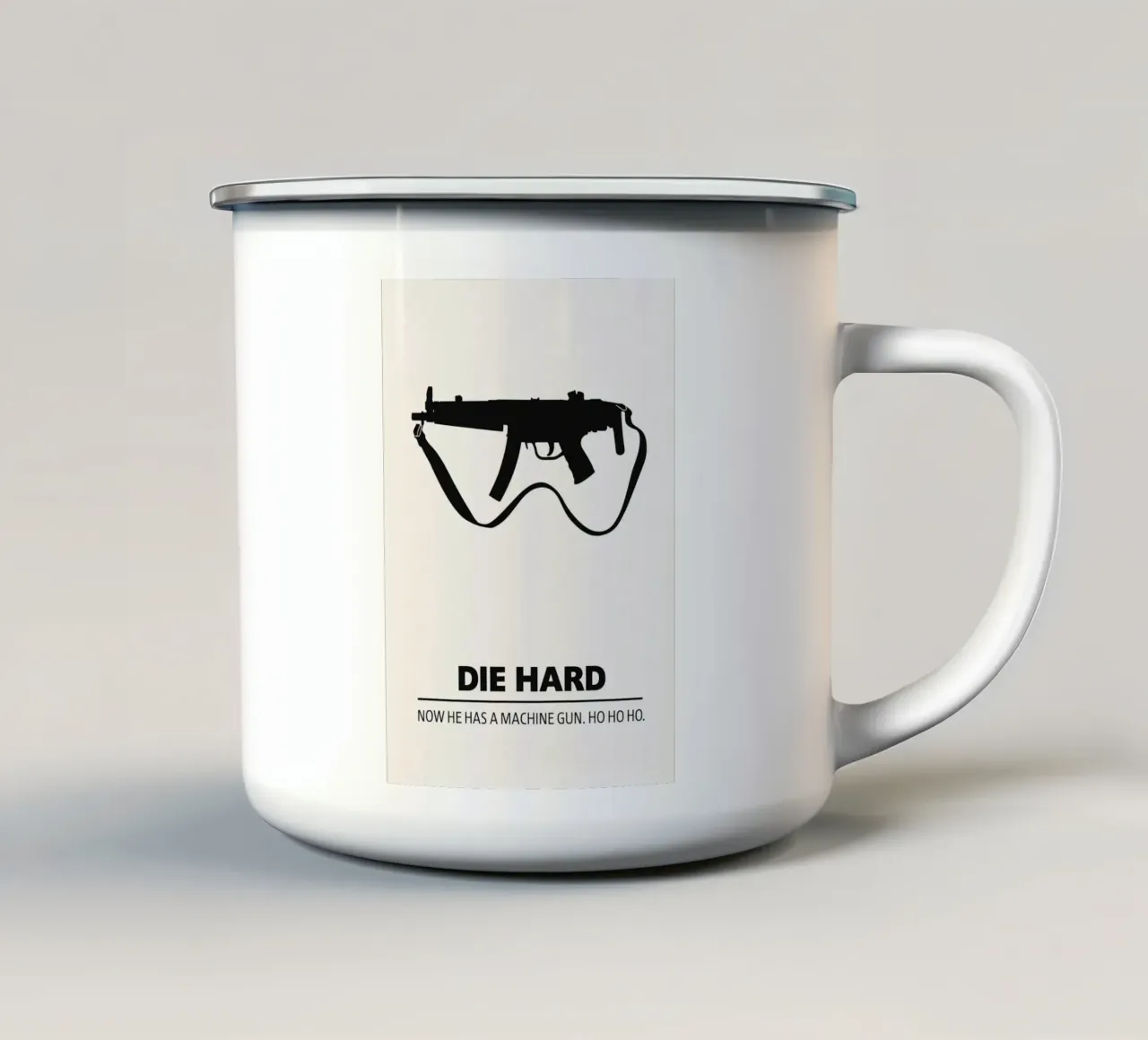 Die Hard Print tazza in smalto da MoviesArt
