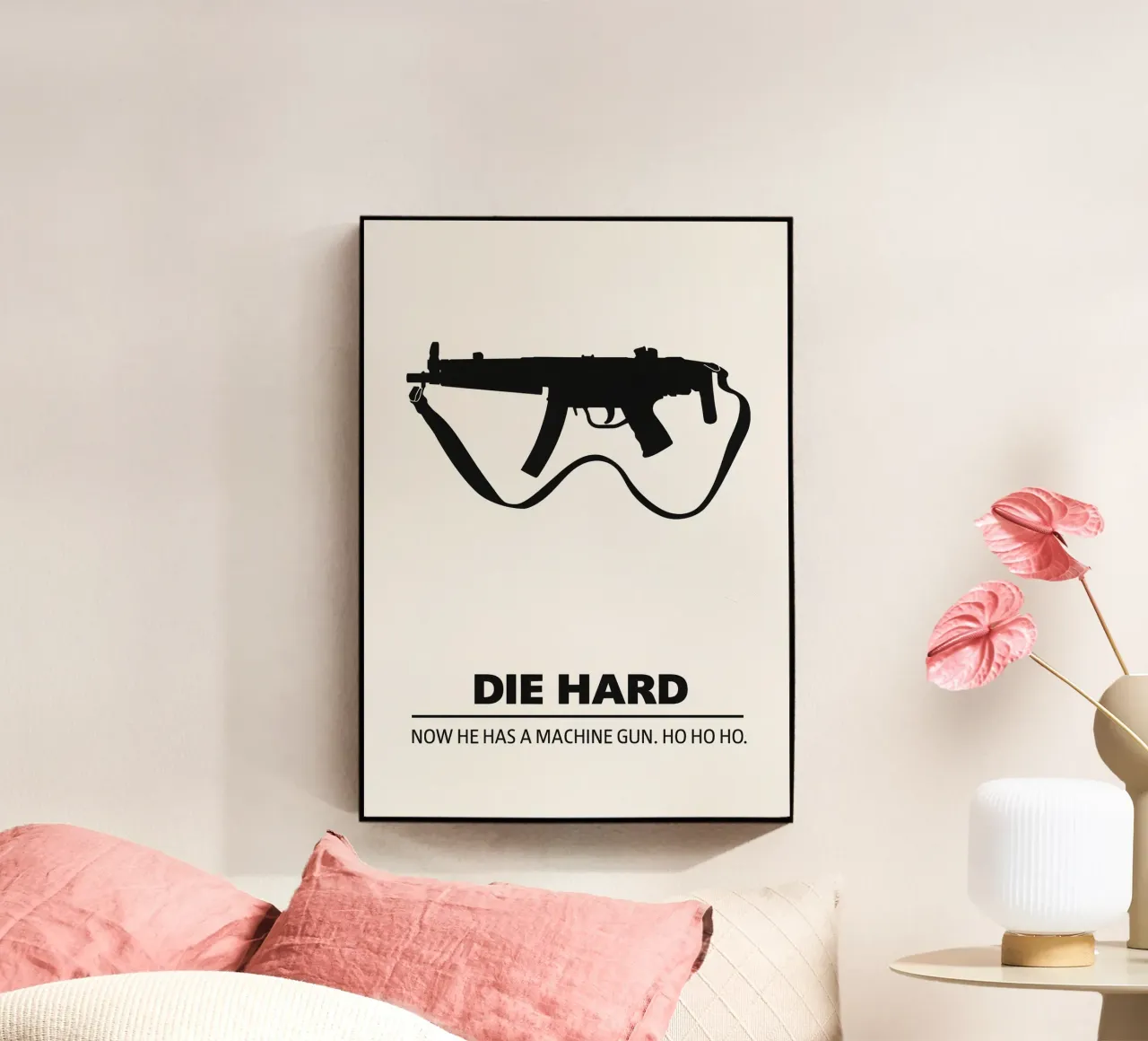 Die Hard Print plexiglass da MoviesArt